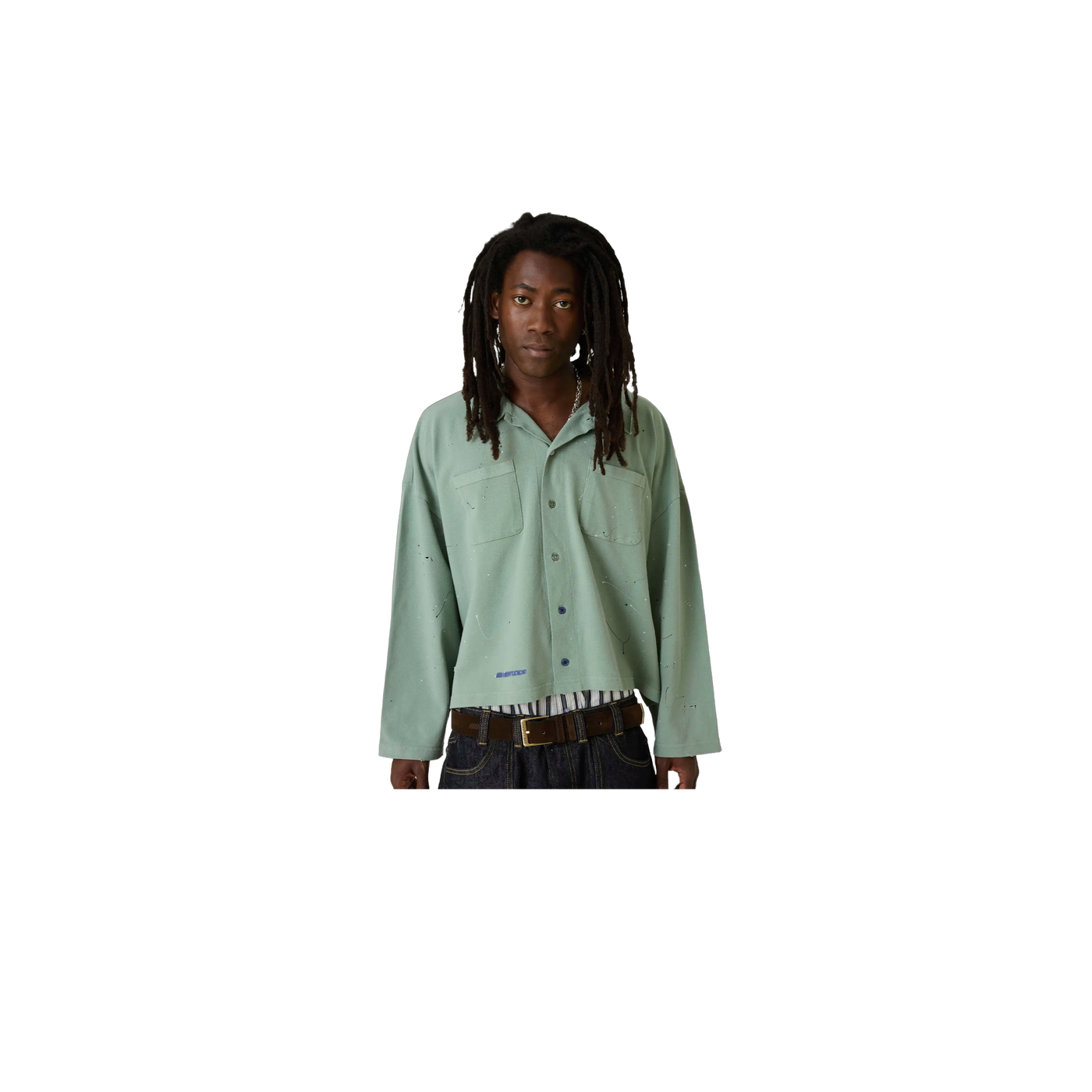 Eme Studios Riviera Sage Polo Shirt