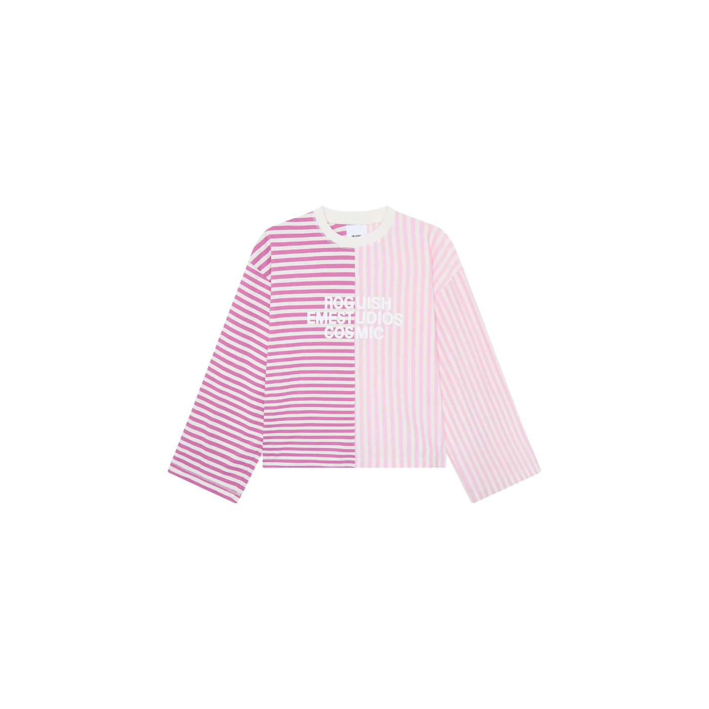 Eme Studios Roguish Fucsia Striped Long Sleeve