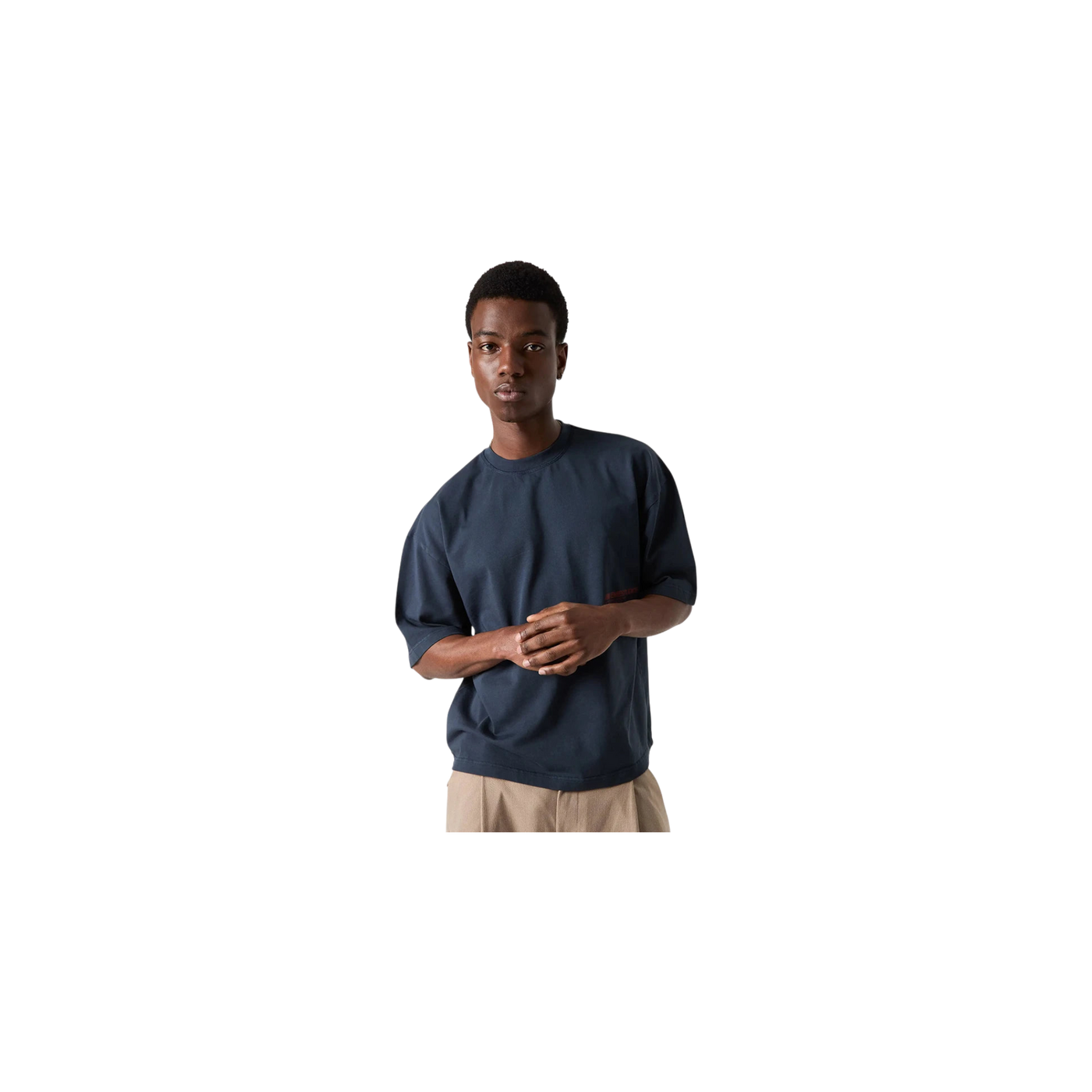 Eme Studios Roots Navy Oversized T-Shirt