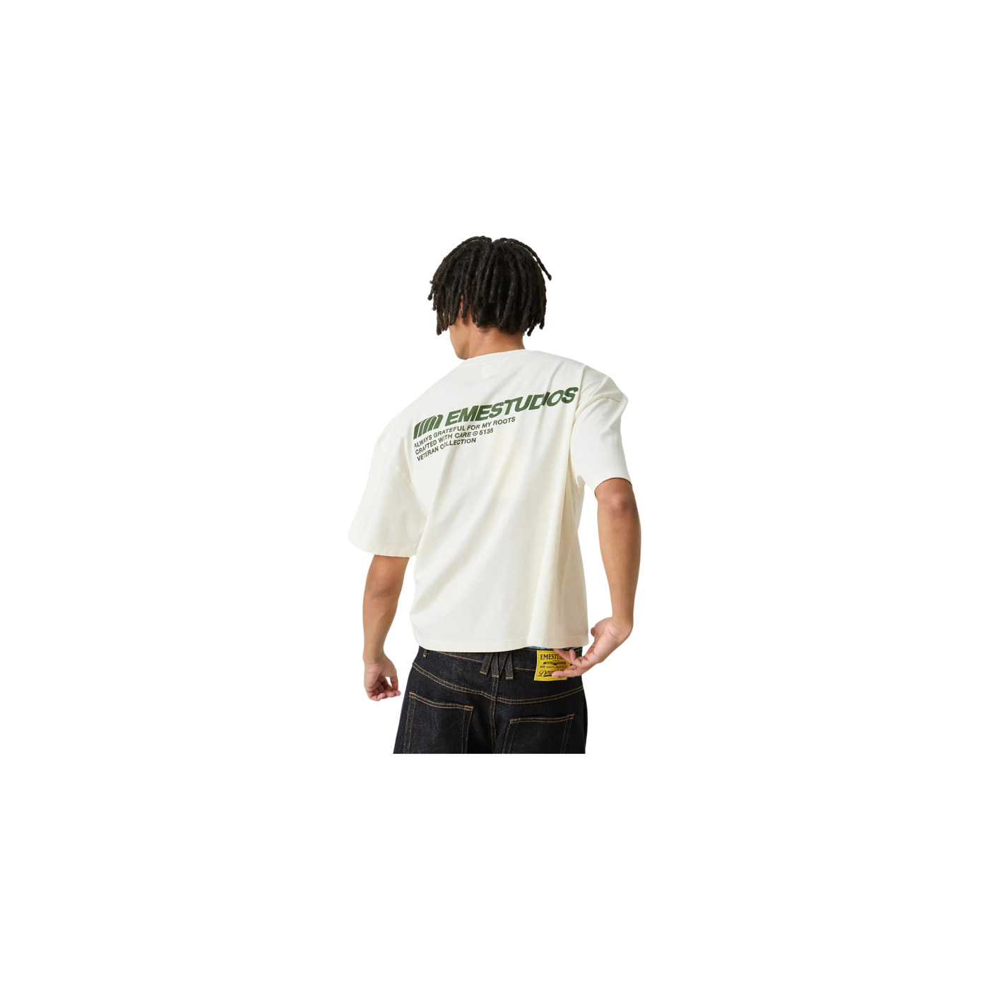 Eme Studios Roots Off Sand Oversized T-Shirt