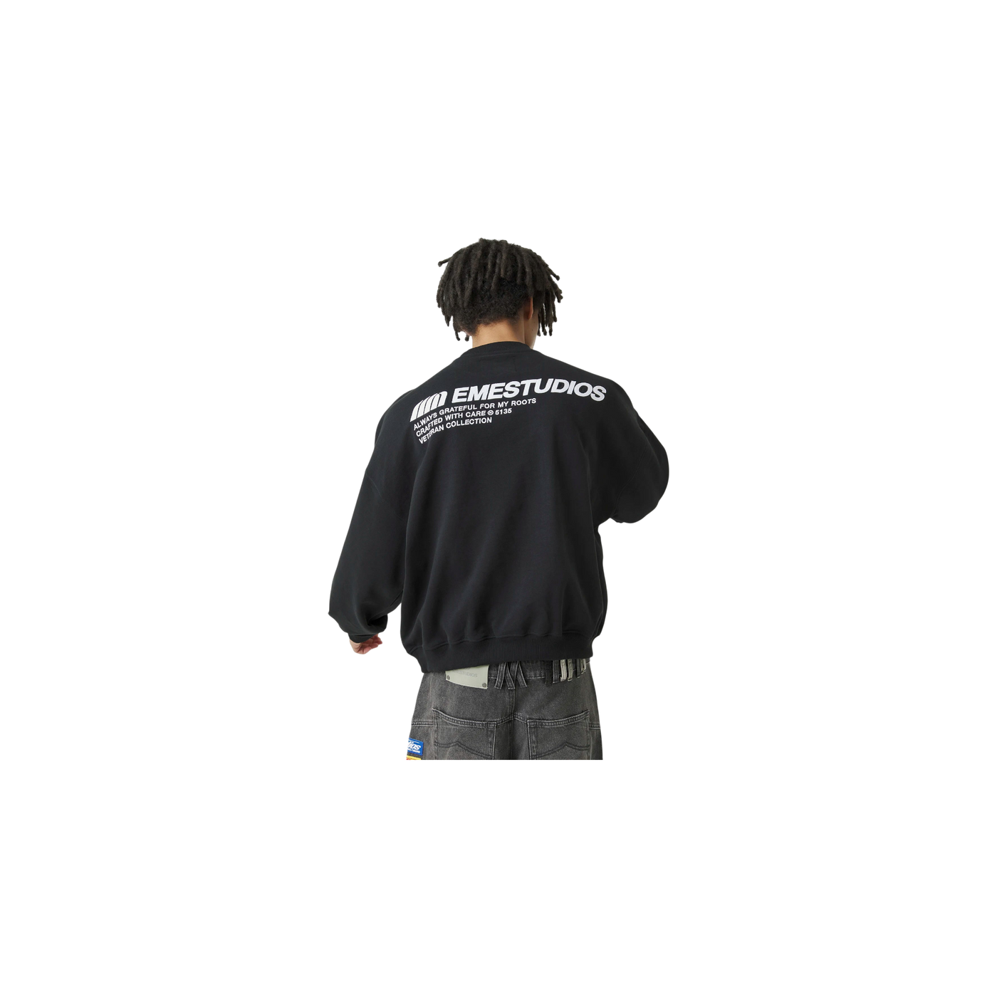 Eme Studios Roots Shadow Oversized Crewneck