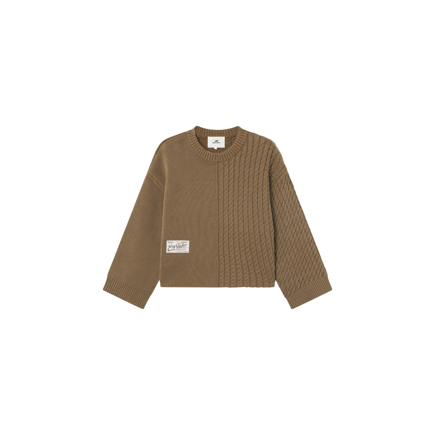 Eme Studios Rougher Choco Knit Sweater