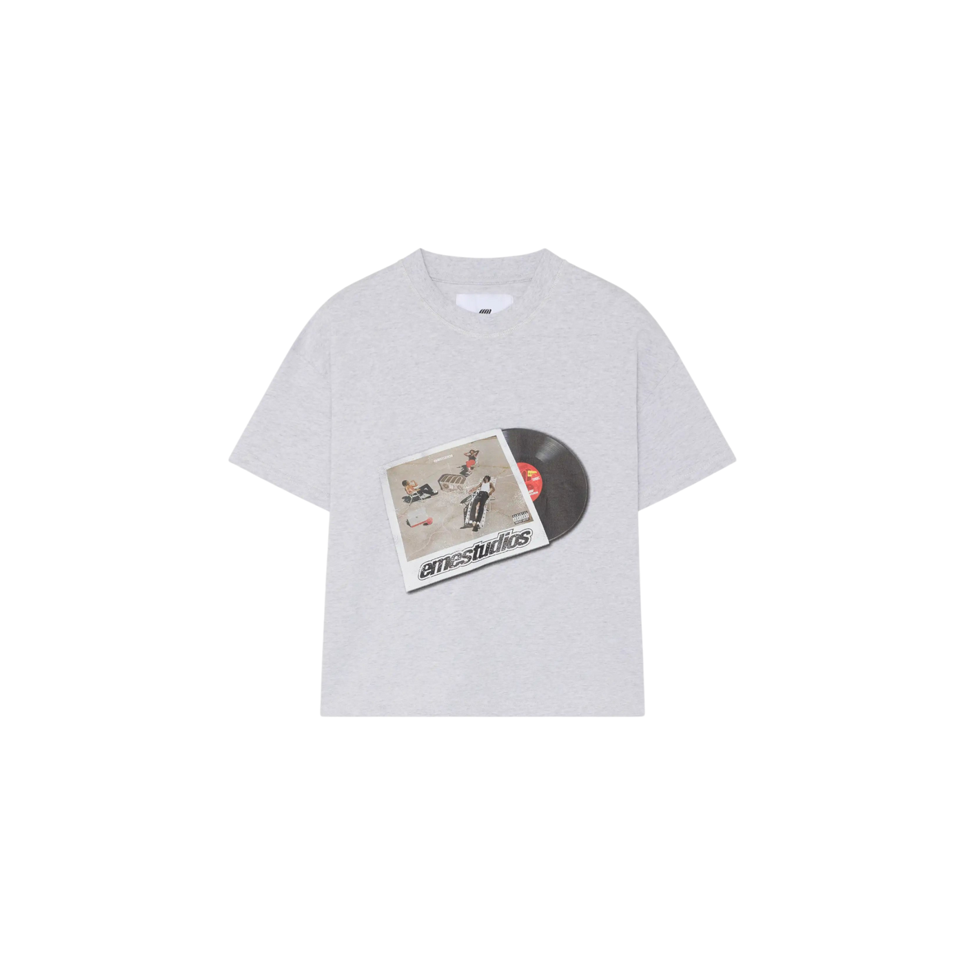Eme Studios Rrelative Heather Grey Oversized T-Shirt