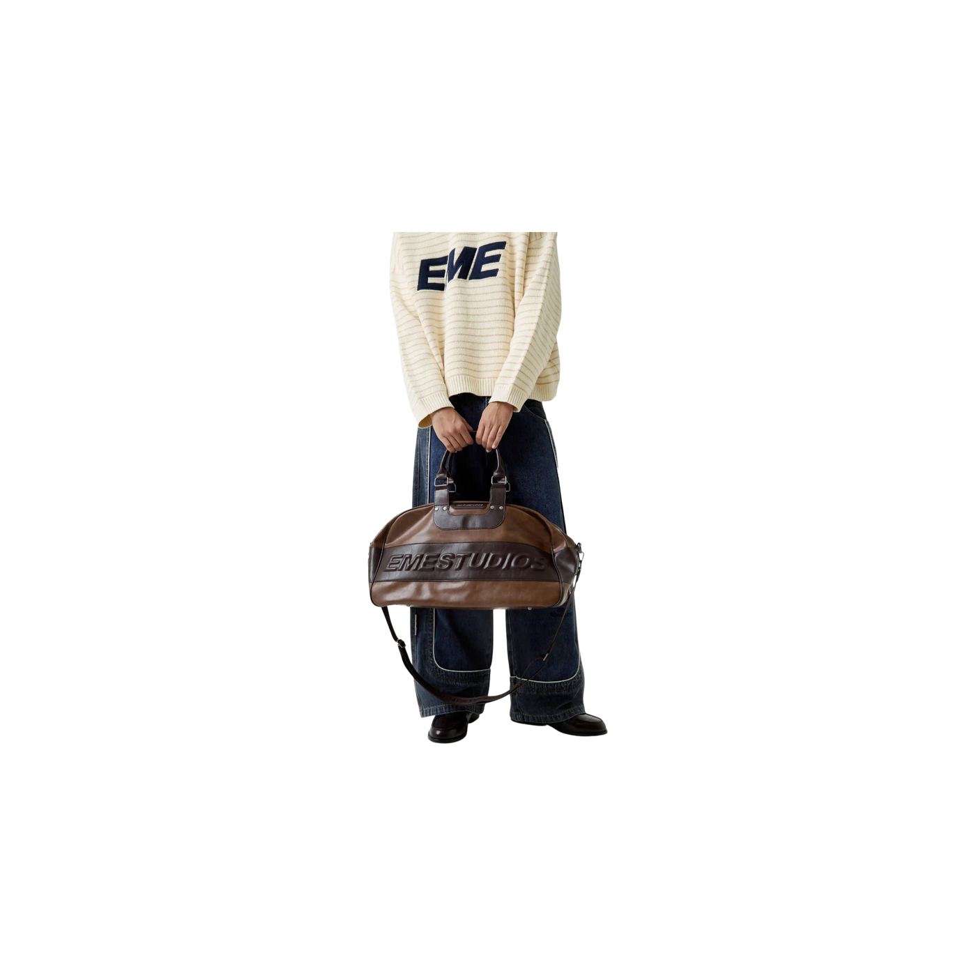 Eme Studios Rush Brown Duffle Bag