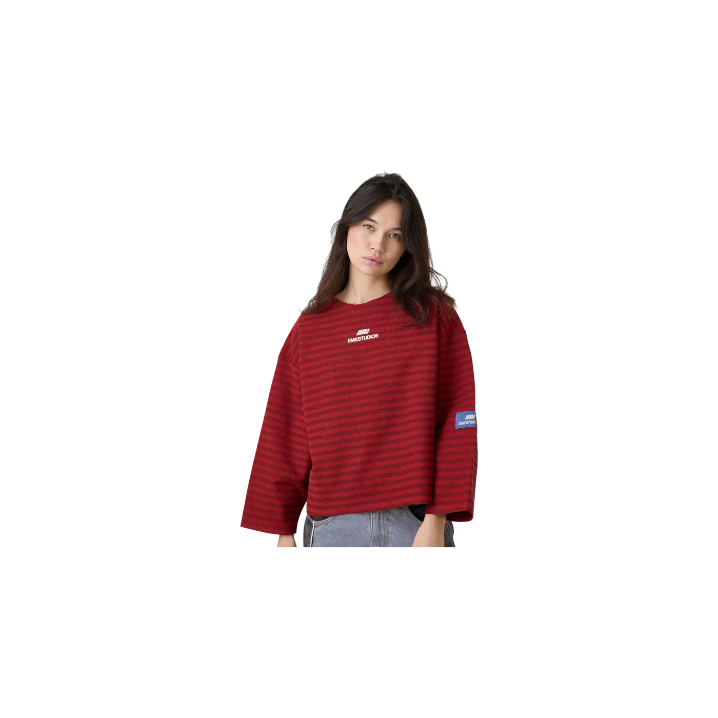 Eme Studios Sade Redwood Reverse Crewneck