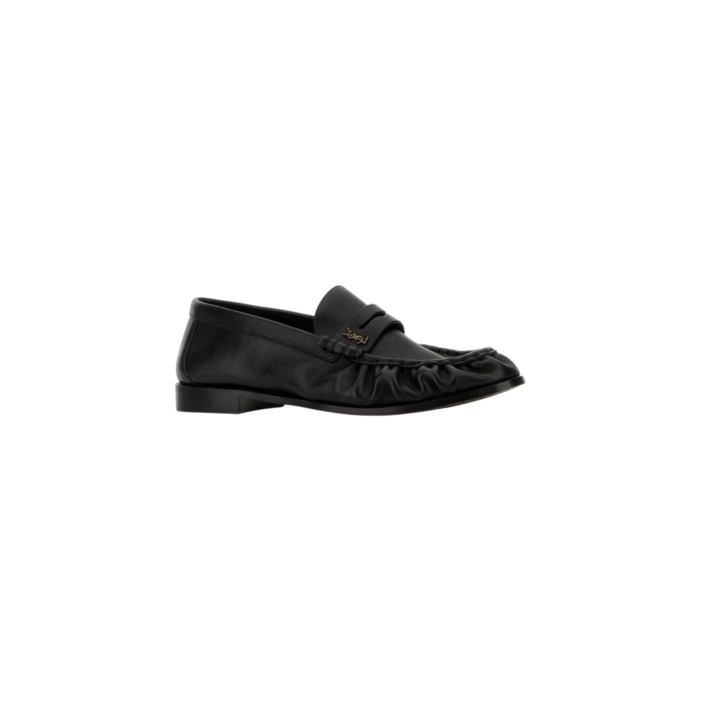 Saint Laurent Le Loafer Logo Plaque Slip-On Loafers