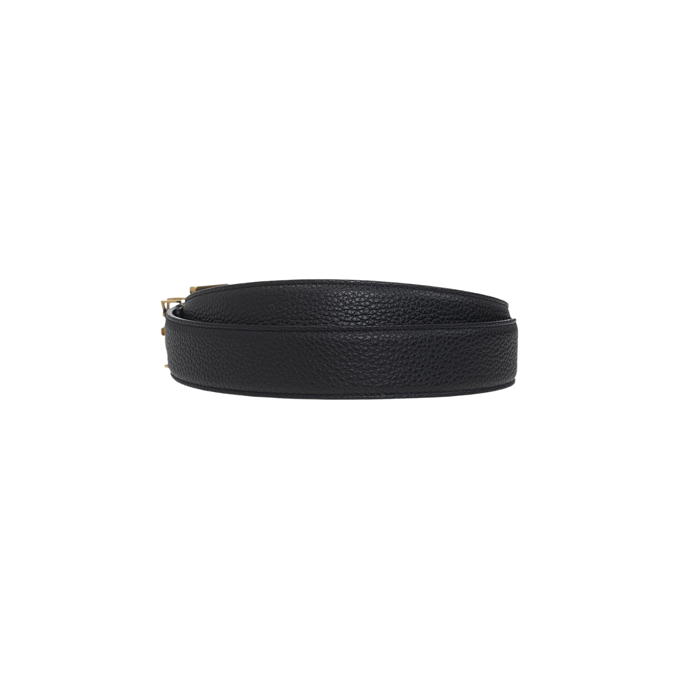 Saint Laurent Cassandre Logo Plaque Belt