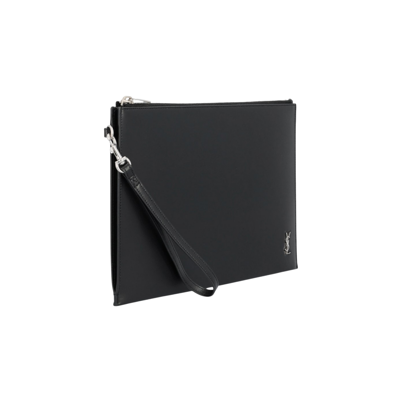 Saint Laurent Tiny Monogram Zipped Clutch Bag