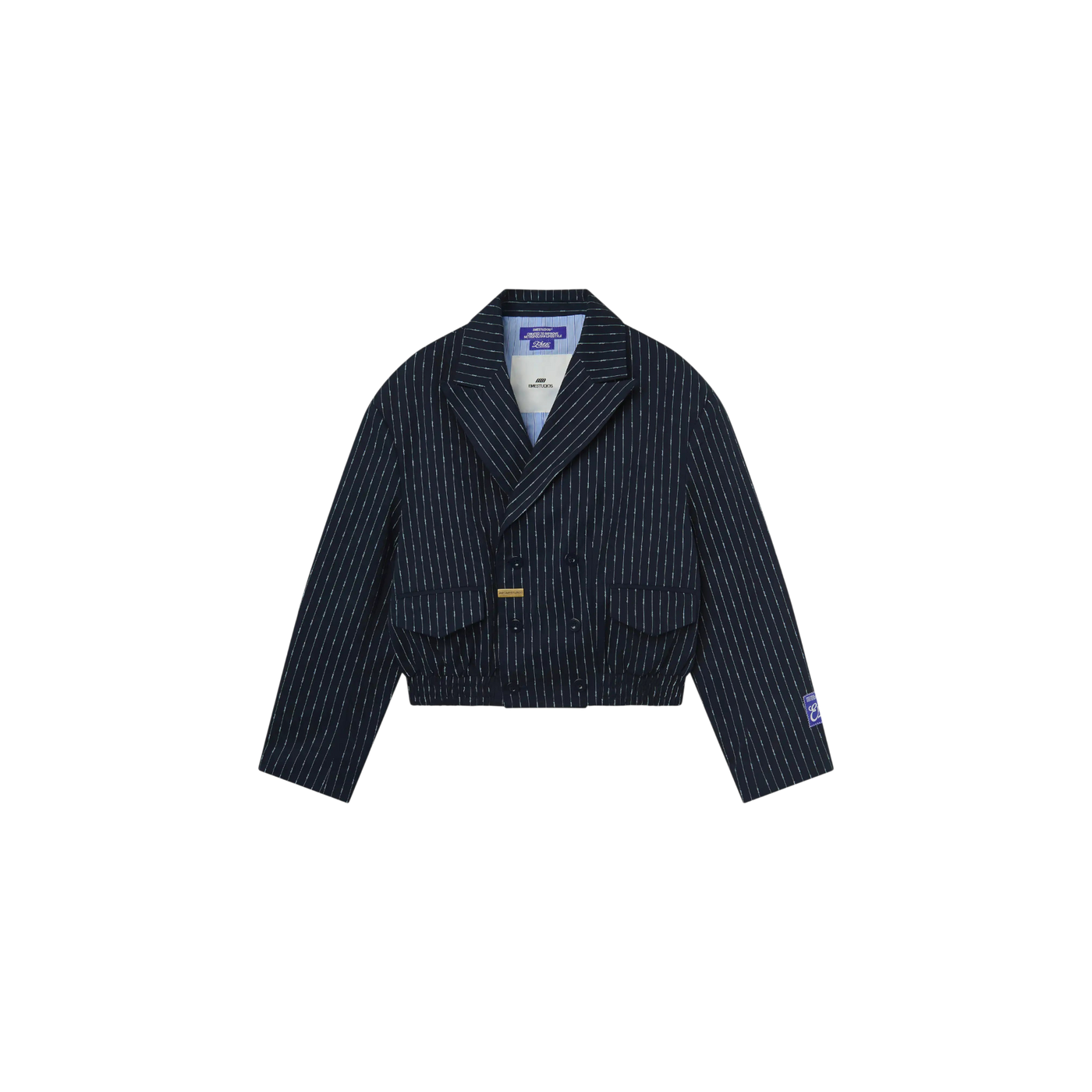 Eme Studios Shift Navy Bomber Blazer