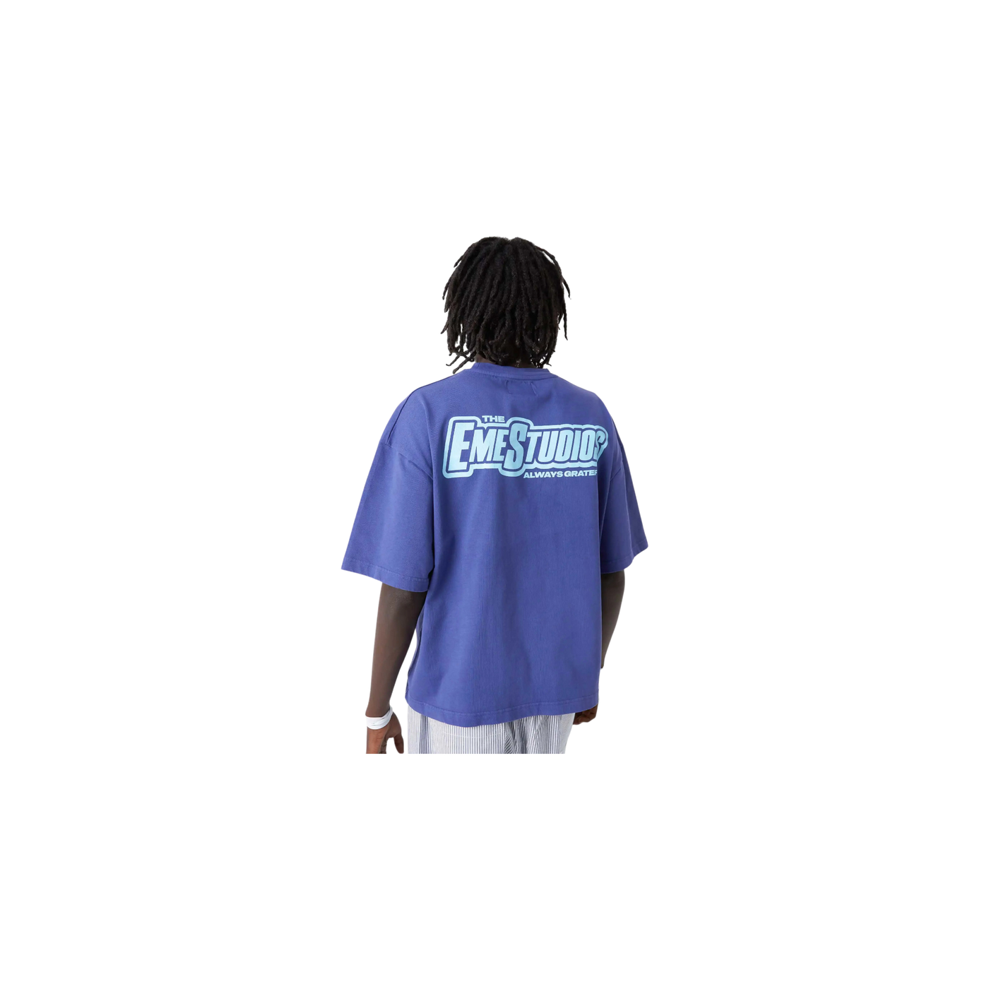 Eme Studios Shining Orient Blue Oversized T-Shirt