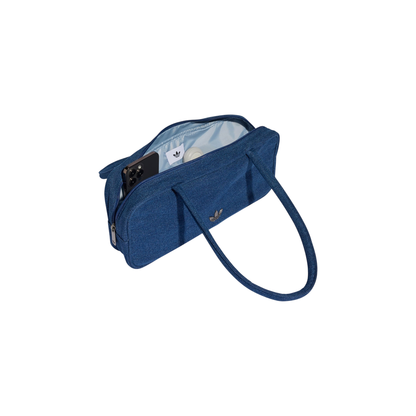 Adidas Adicolor Elongated Airliner Denim Bag Light Denim