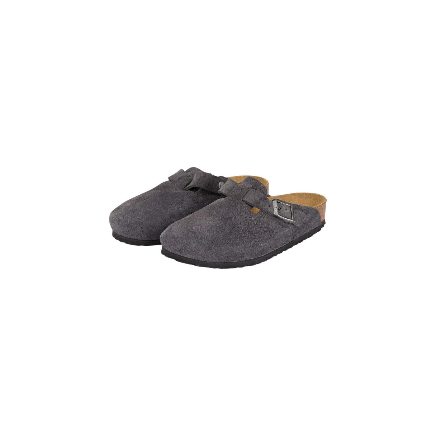 Birkenstock Boston Mules Dark Gray