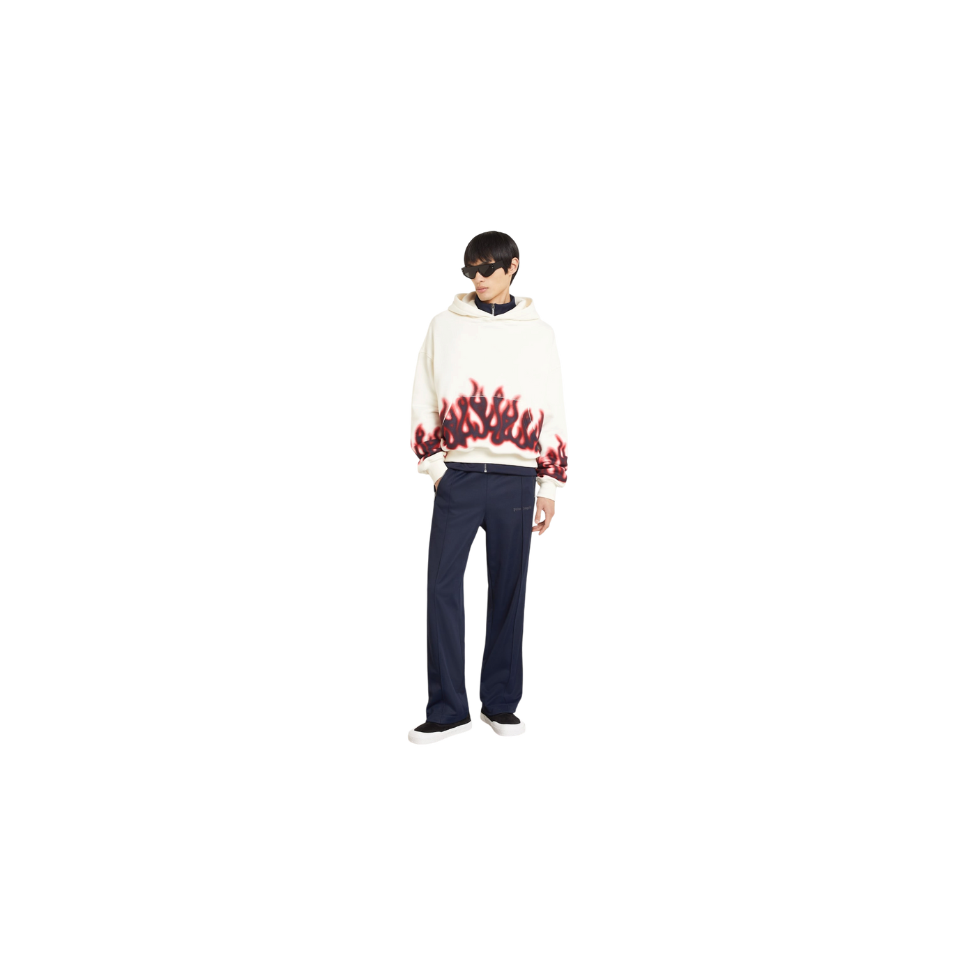 Palm Angels Track Pants Dark Blue