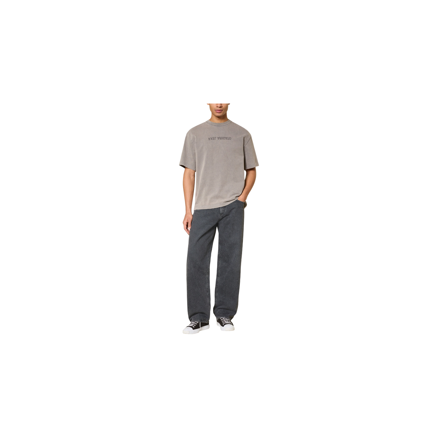 Axel Arigato T-shirt Distort Gray