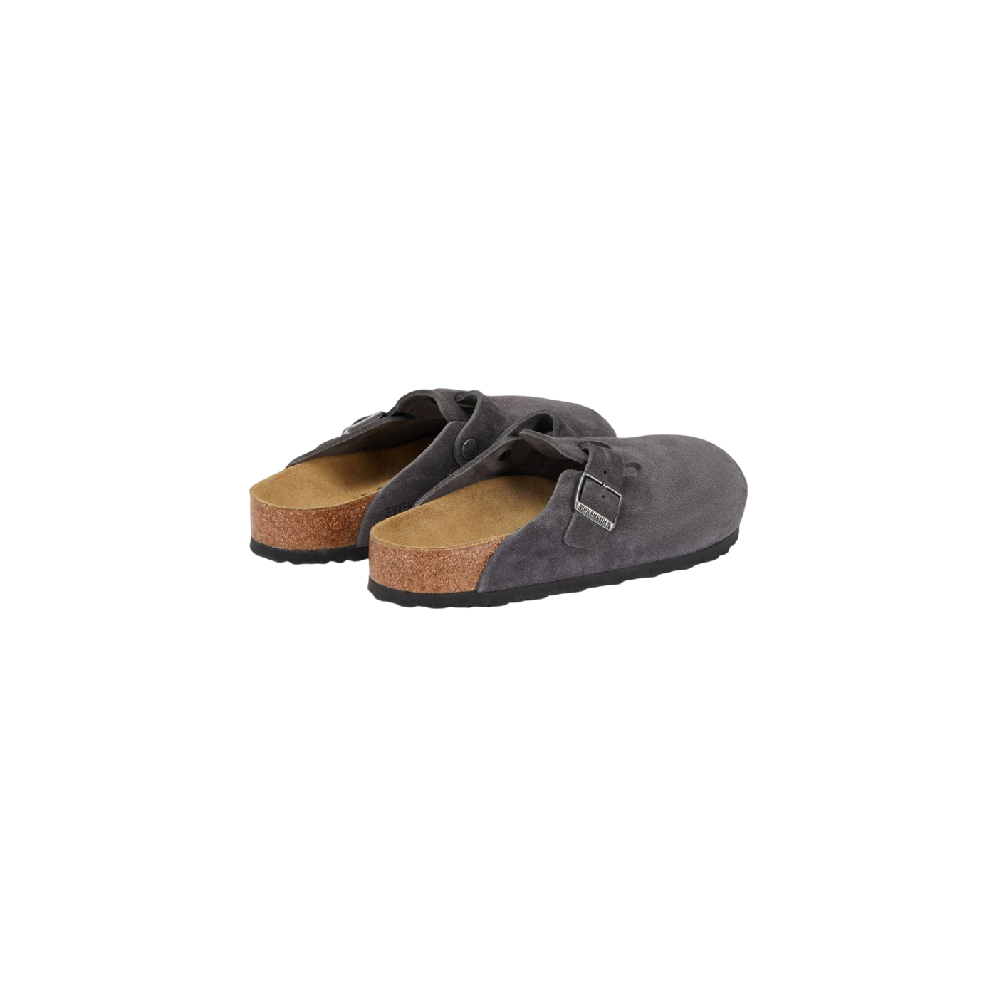 Birkenstock Boston Mules Dark Gray