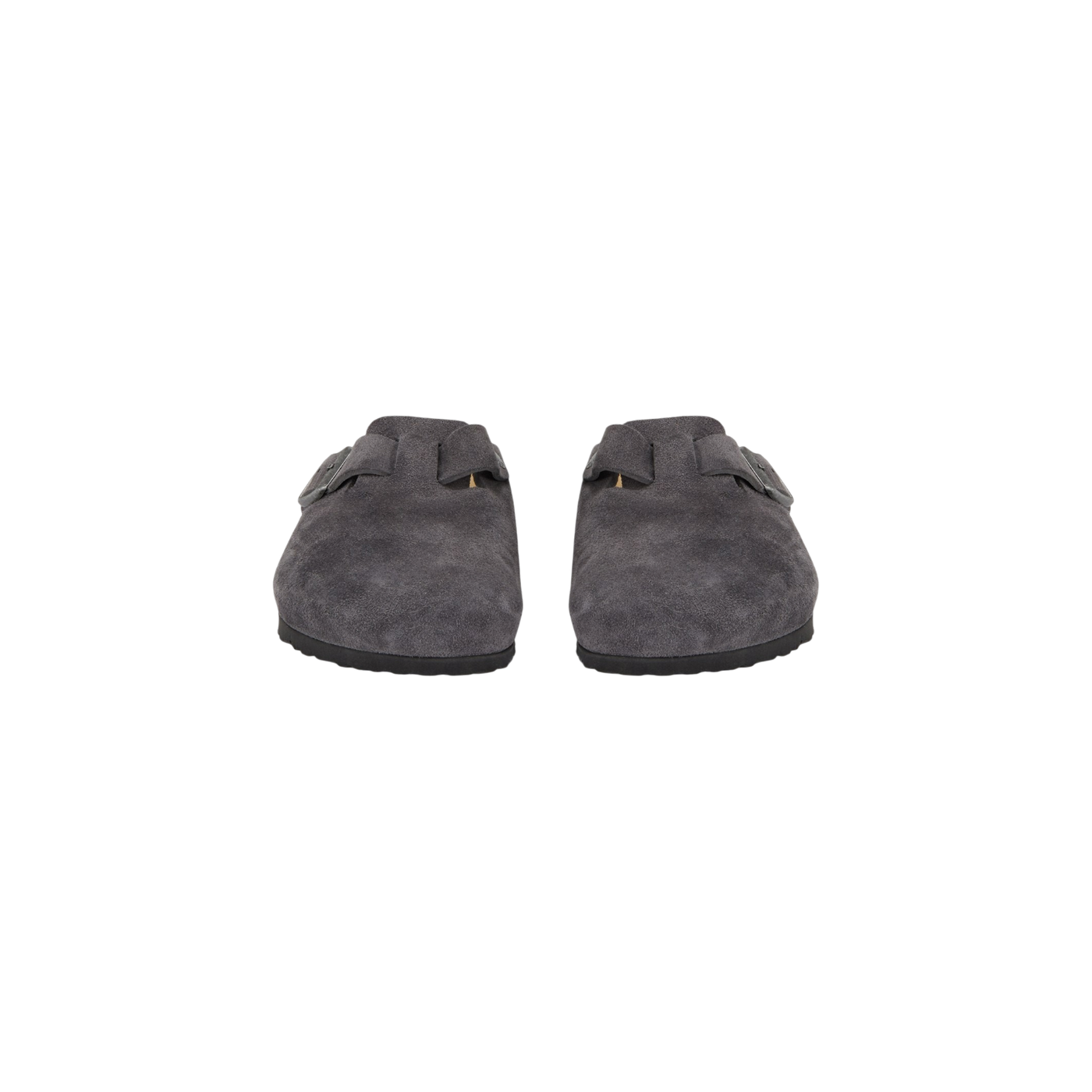 Birkenstock Boston Mules Dark Gray
