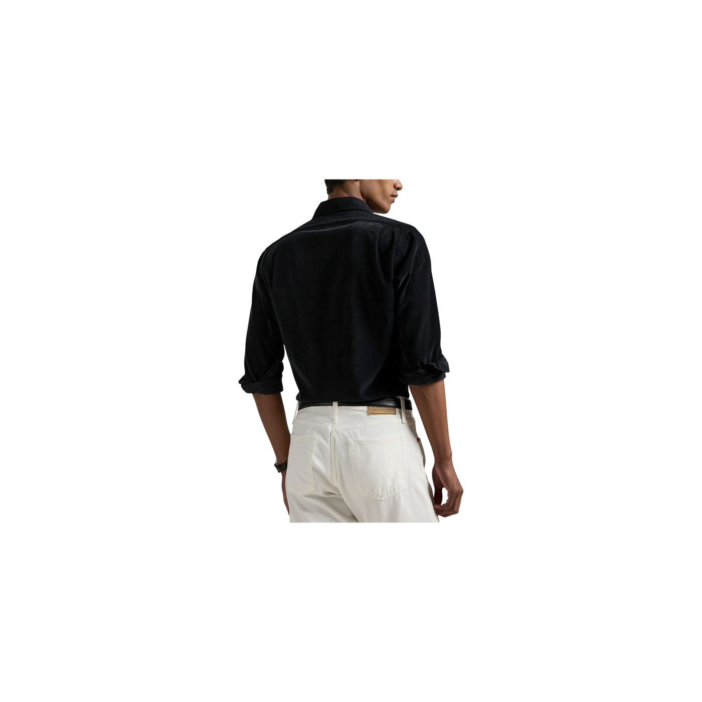 Polo Ralph Lauren Corduroy Shirt Custom Fit Black