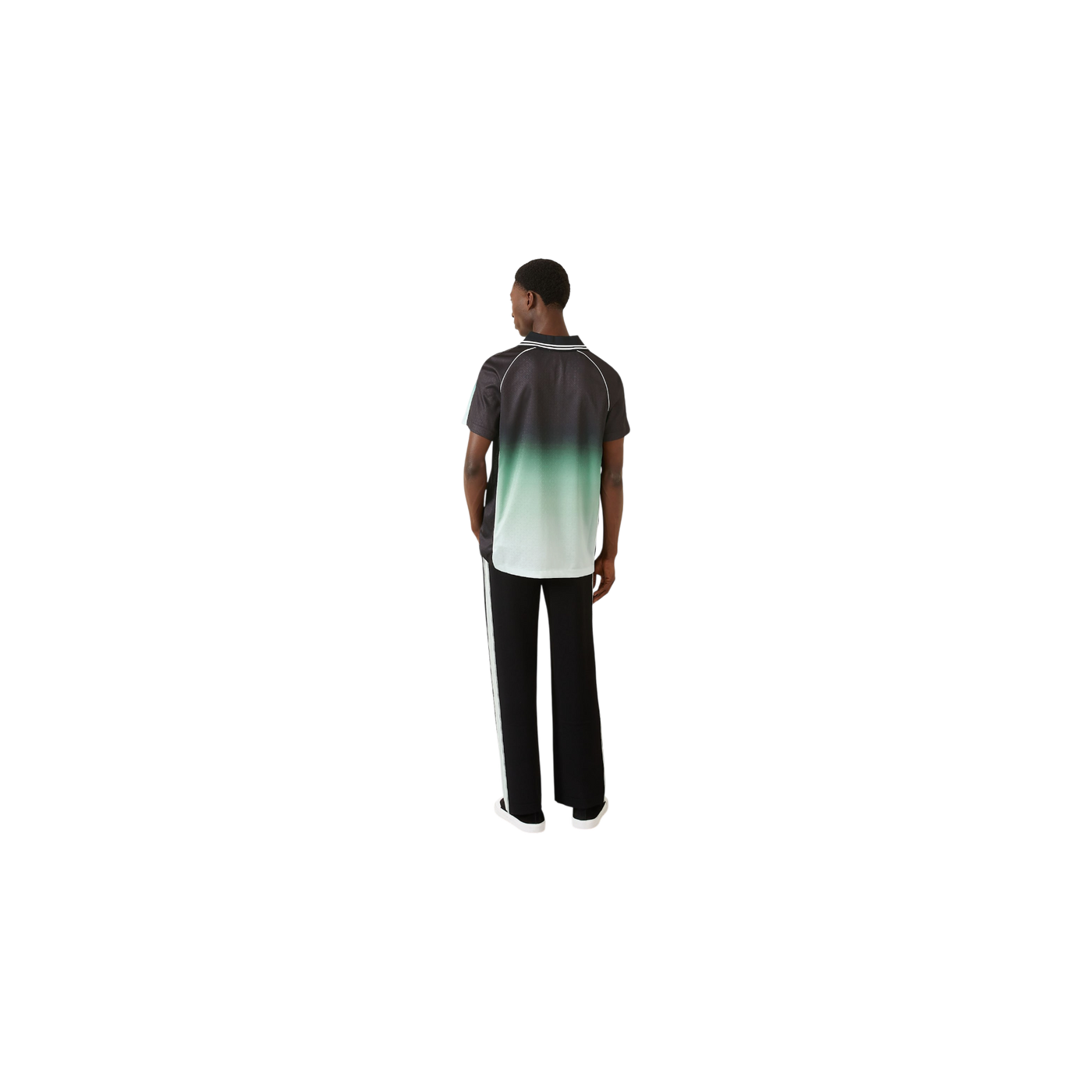 Casablanca T-shirt Black / Mint / White
