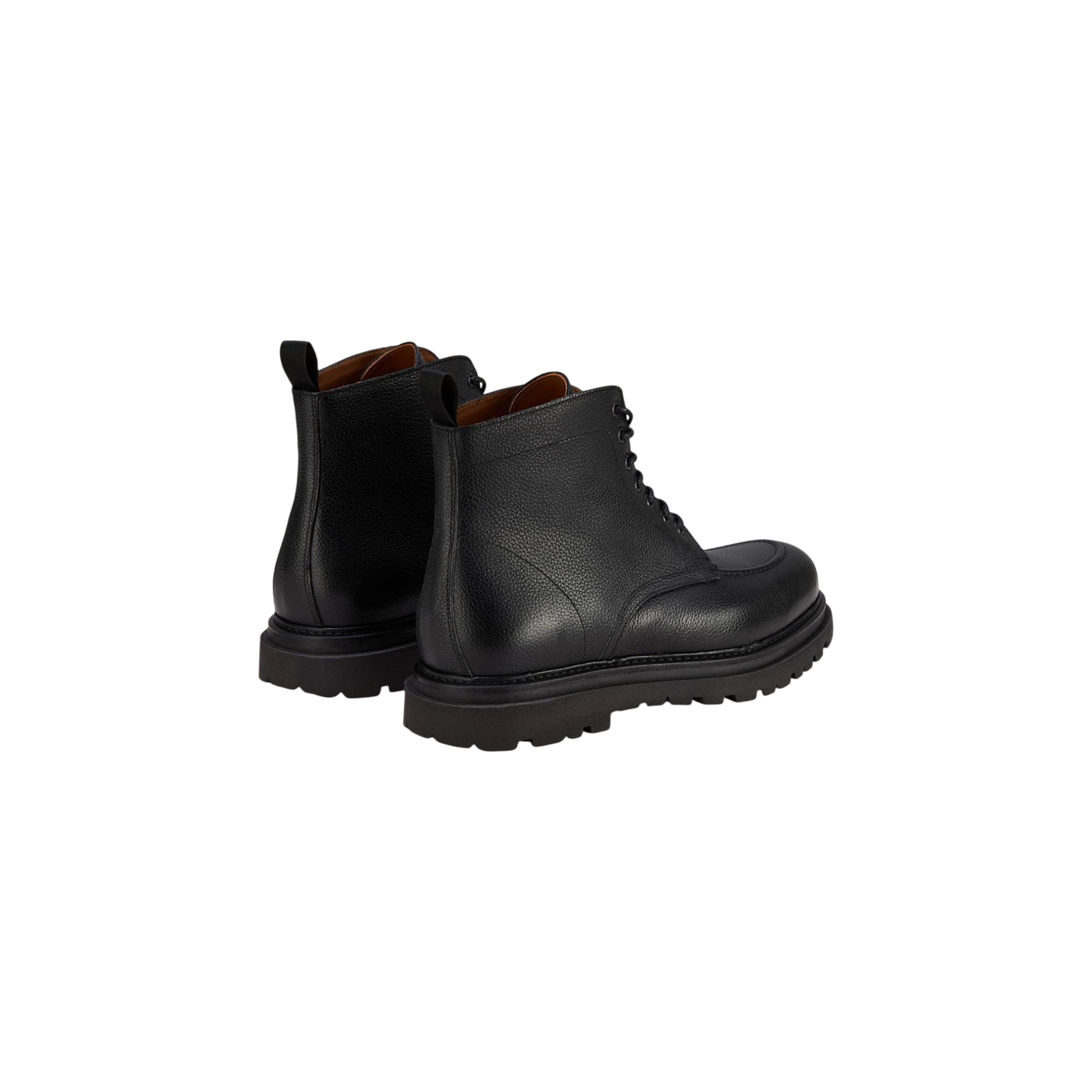 Paul Lace-up Boots Black