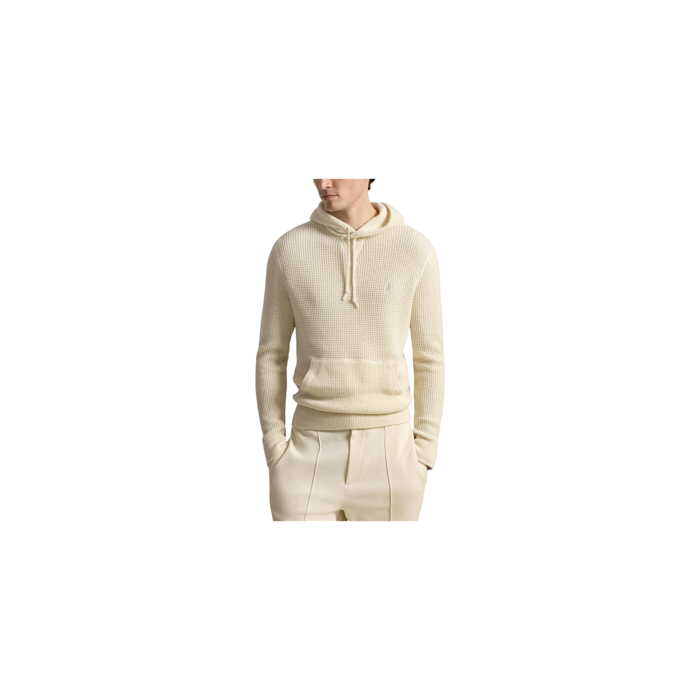 Polo Ralph Lauren Knitted Hoodie Cream