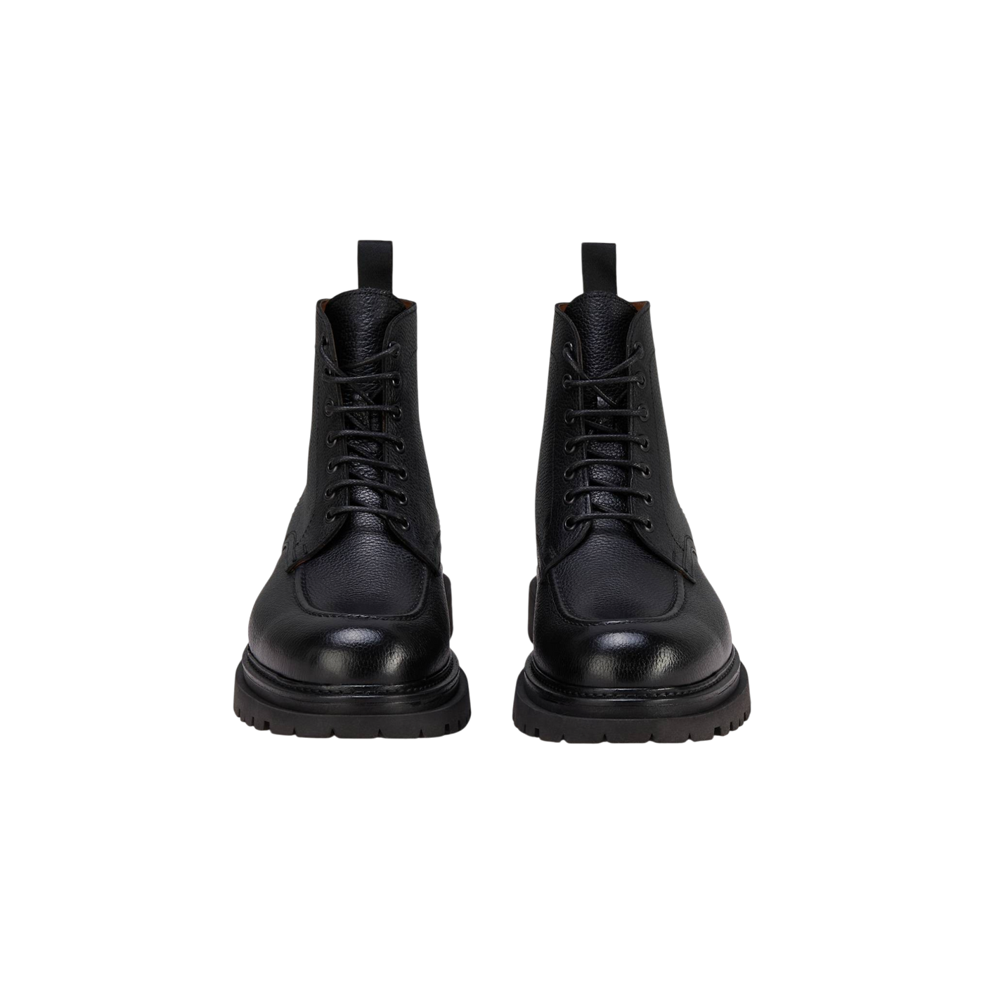 Paul Lace-up Boots Black