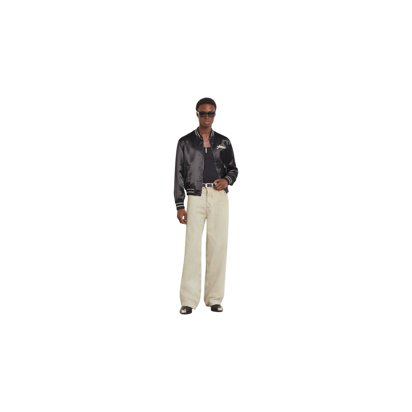 Amiri Jeans Wide Fit Indigo Desert Indigo Desert