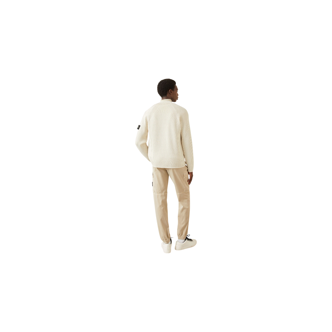 Stone Island Half-zip Sweater White / Beige
