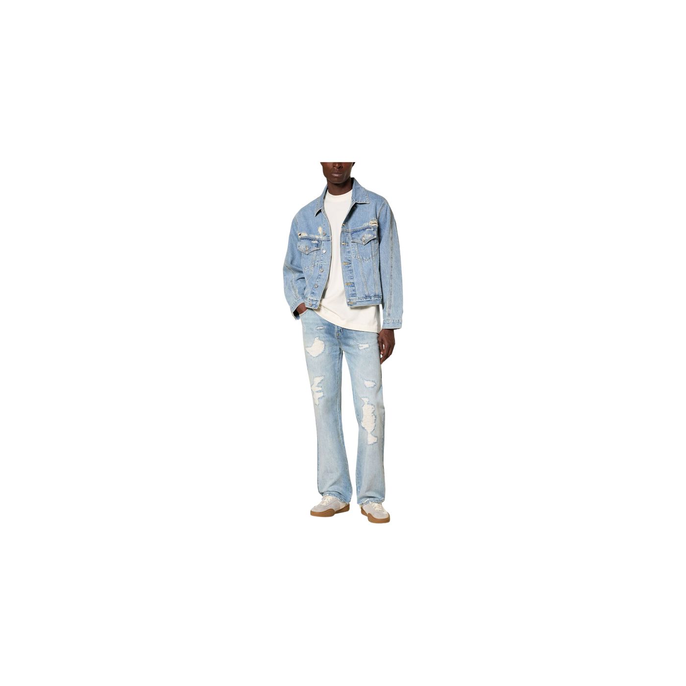 Cole Buxton Denim Jacket Blue
