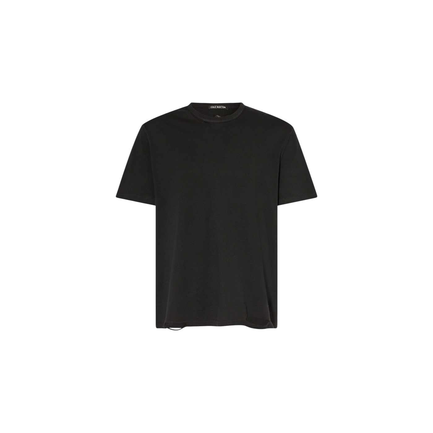 Cole Buxton Distressed Cole T-shirt Black