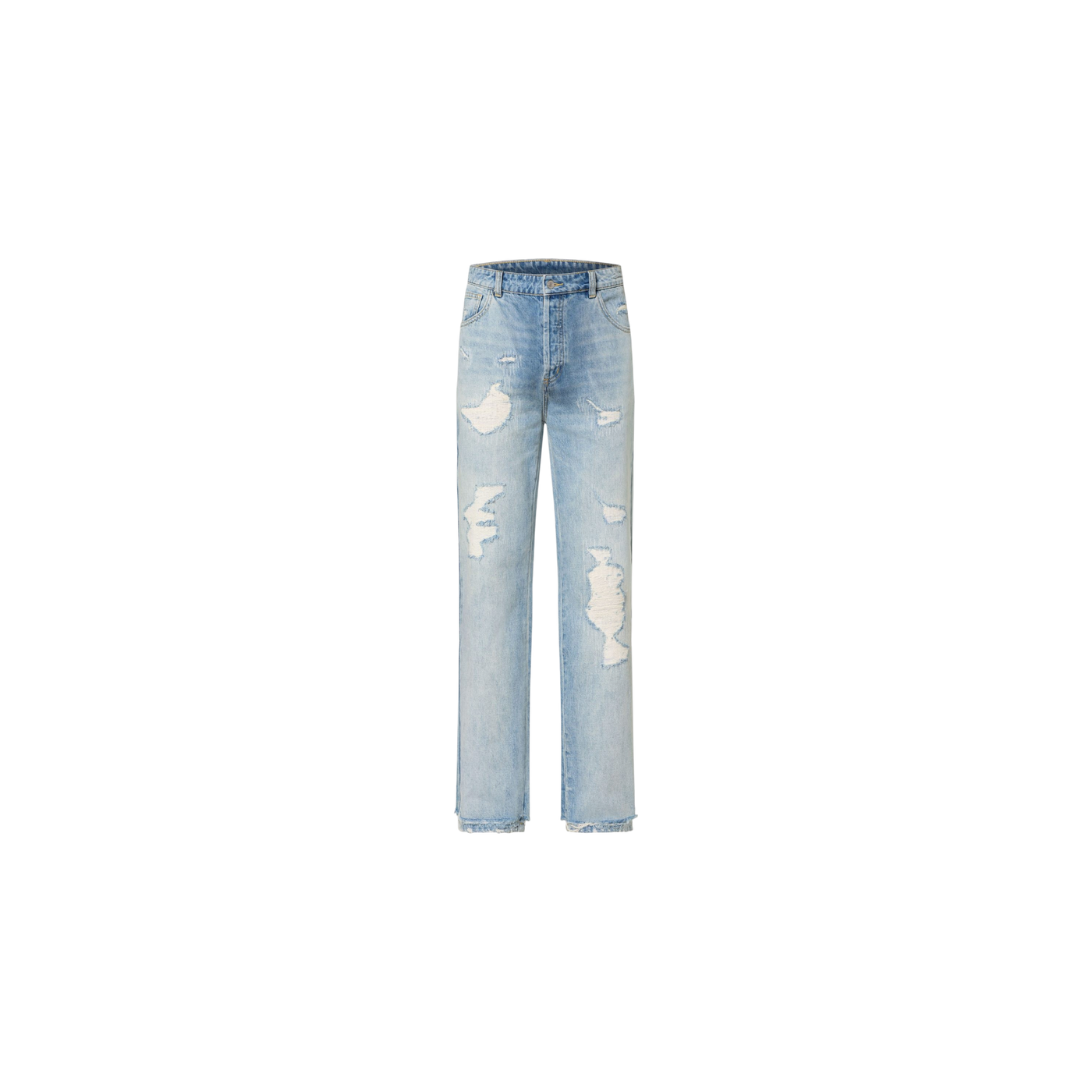 Cole Buxton Destroyed Jeans Regular Fit 400 Blue