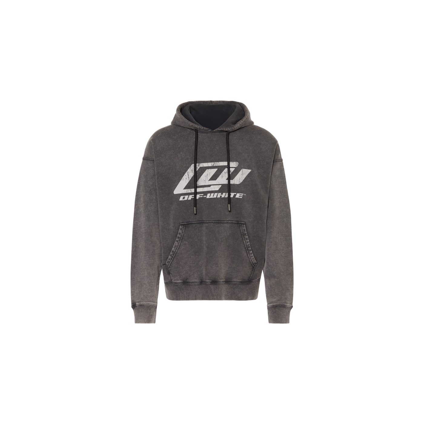 Off-White Hoodie Dark Gray / Gray