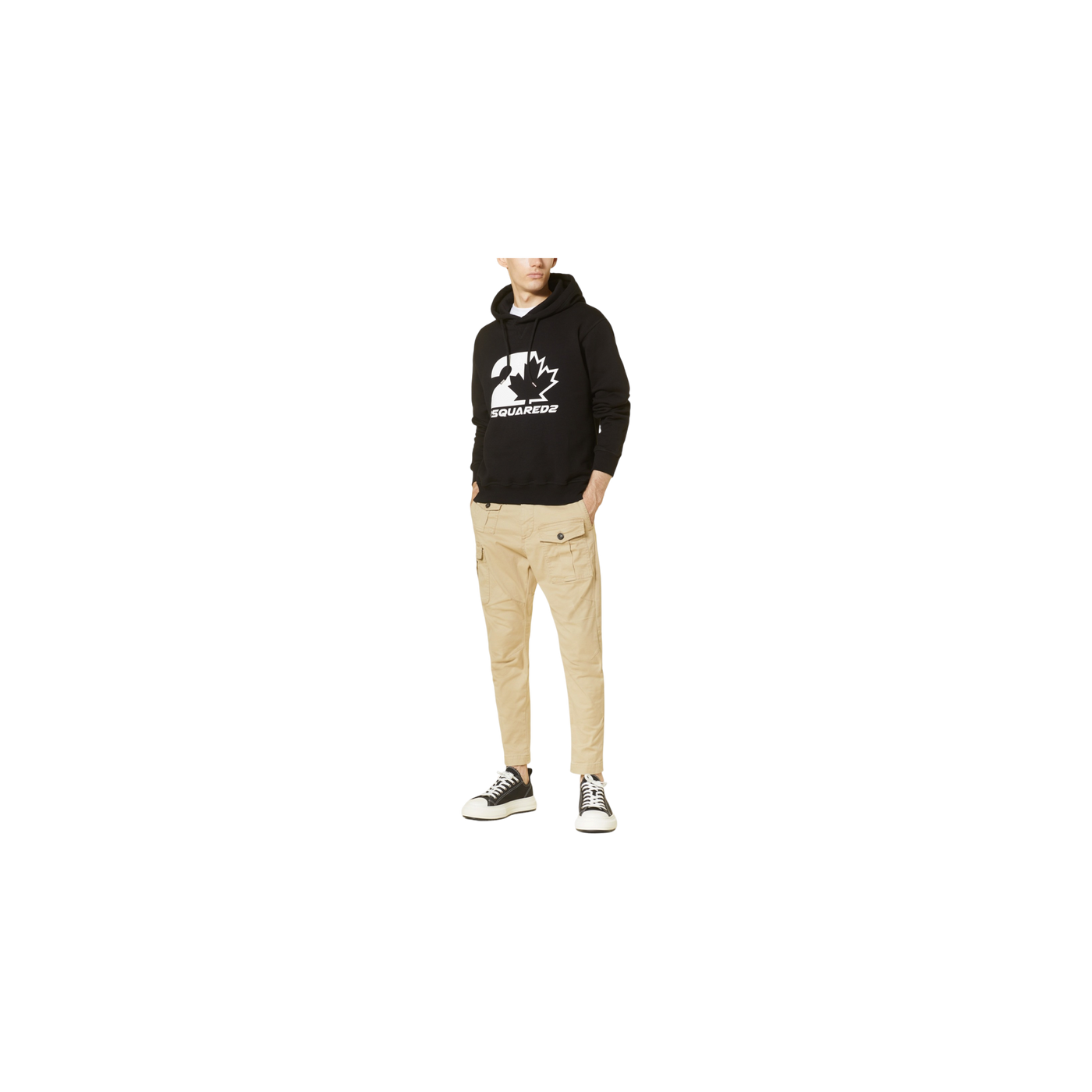 Dsquared2 Cargo Pants Sexy Cargo Fit Beige