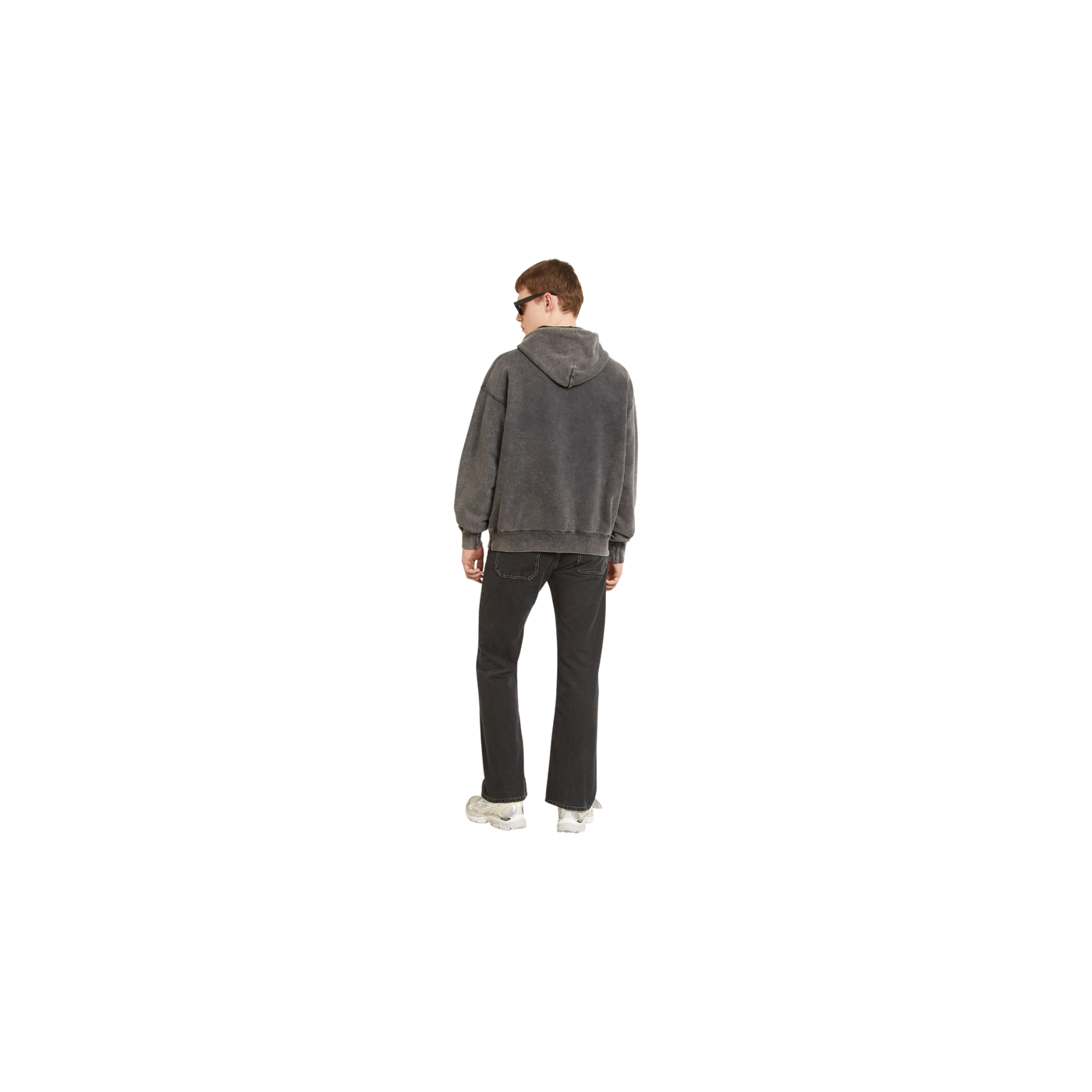 Off-White Hoodie Dark Gray / Gray