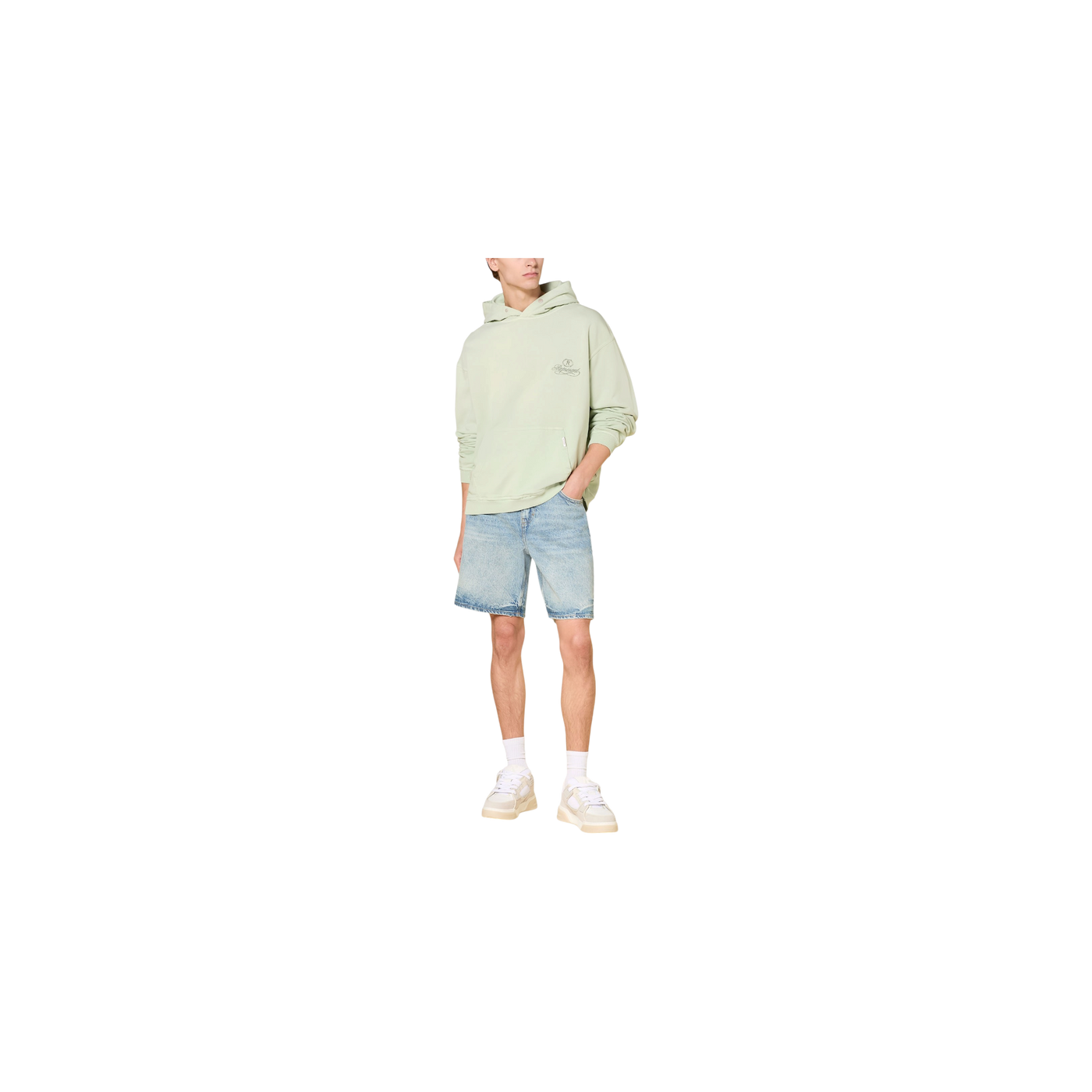 Represent Hoodie Light Green