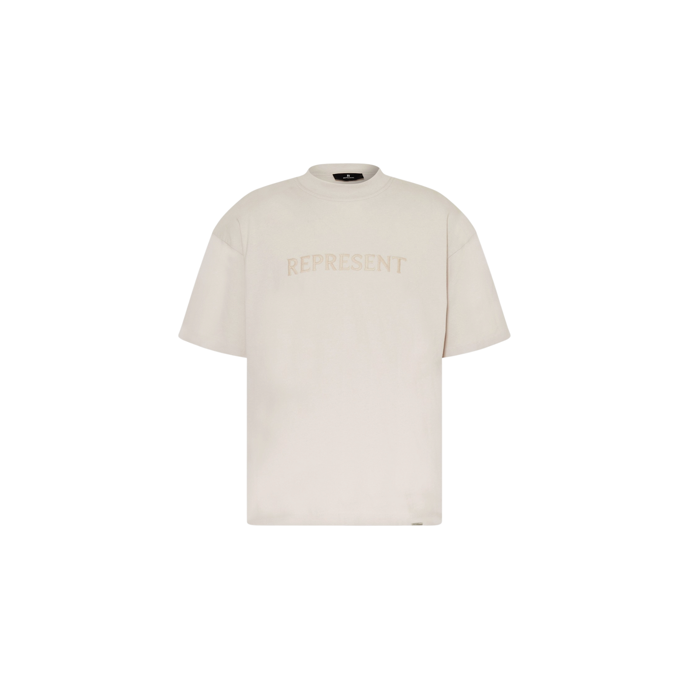 Represent Oversized Shirt Serif Beige