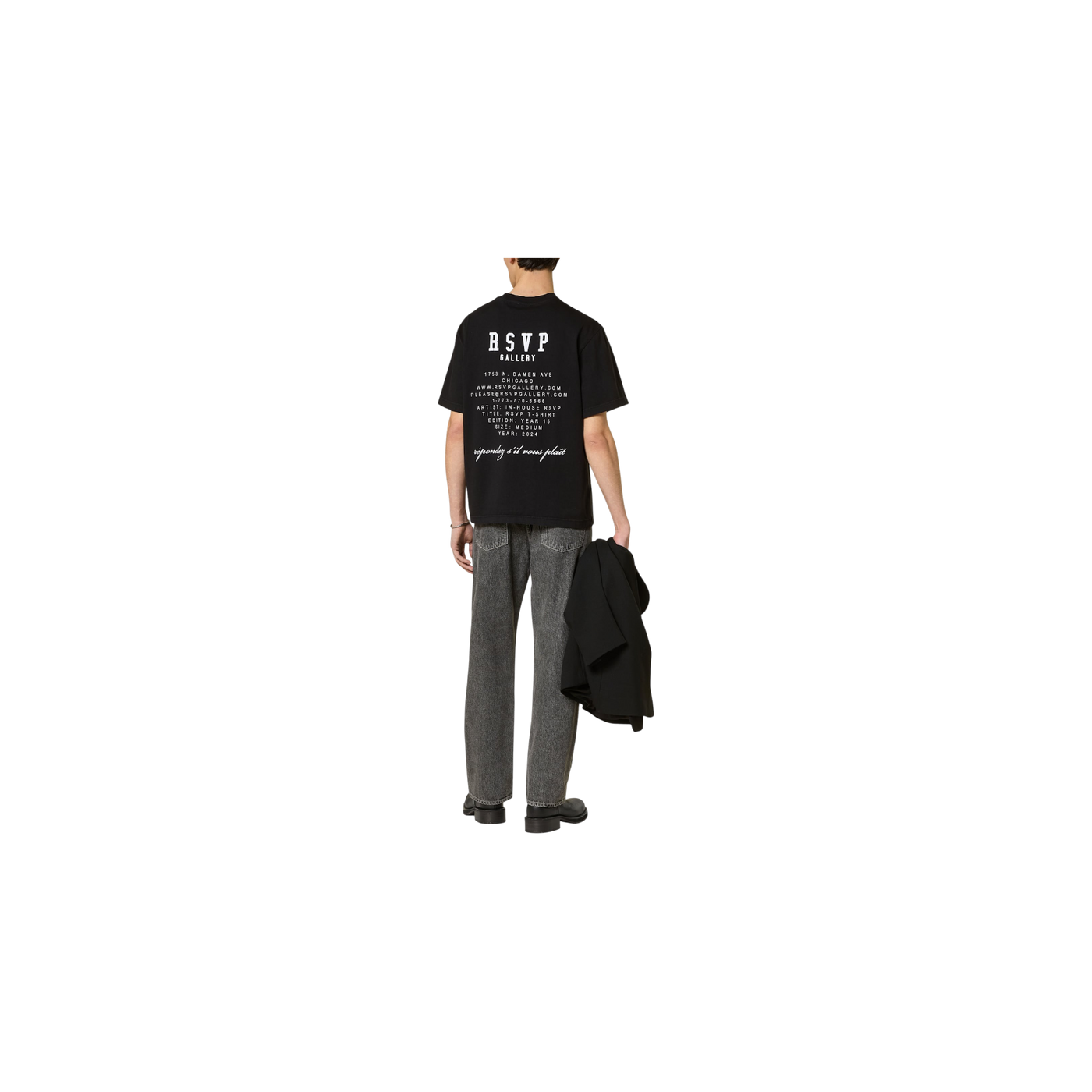 Rsvp Gallery T-shirt Black / White