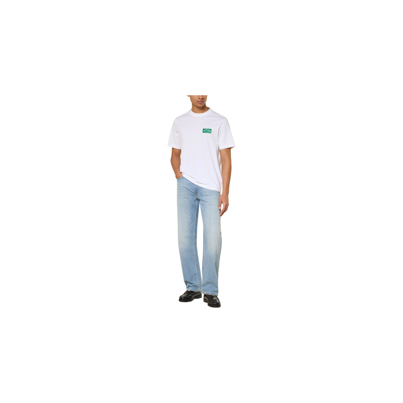 Calvin Klein Jeans T-shirt White / Green