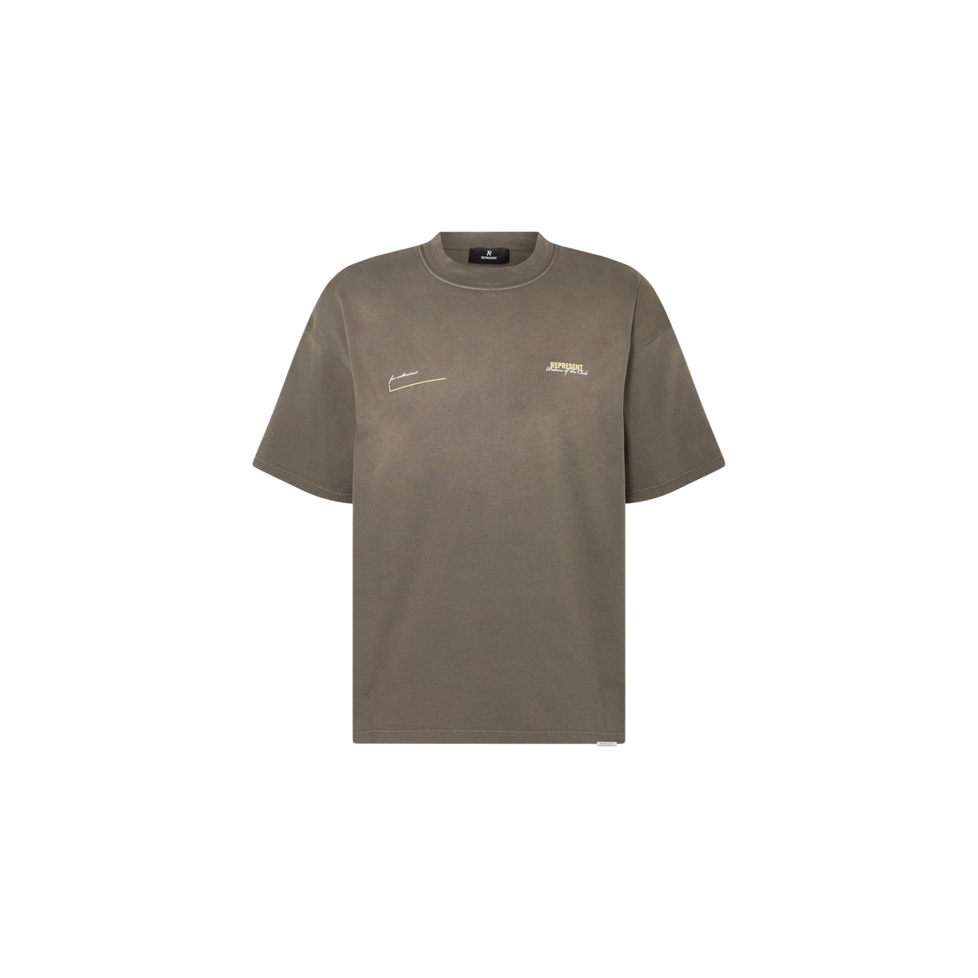 Represent T-shirt Patron Of The Club Khaki