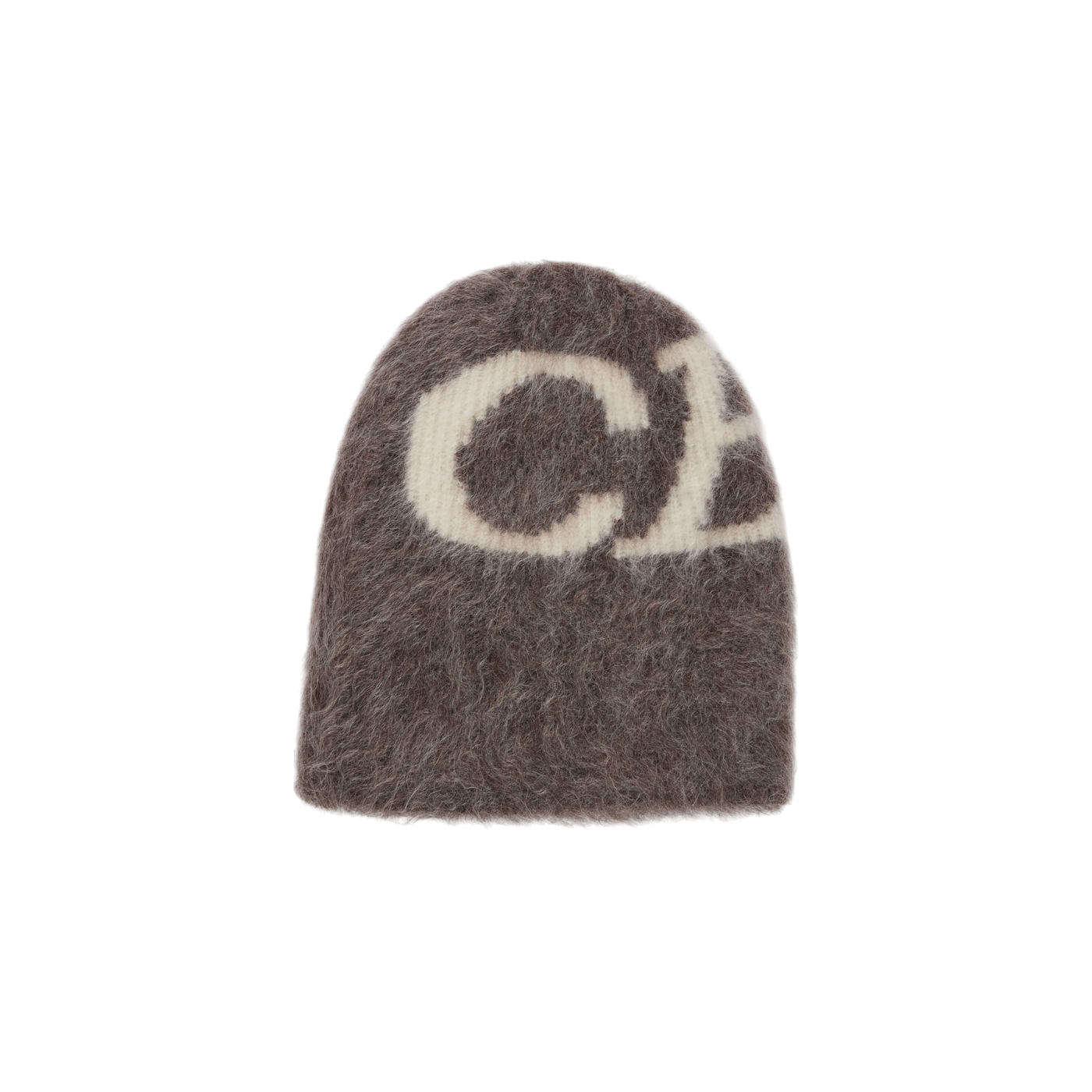 Cole Buxton Alpaca Beanie Taupe / Cream