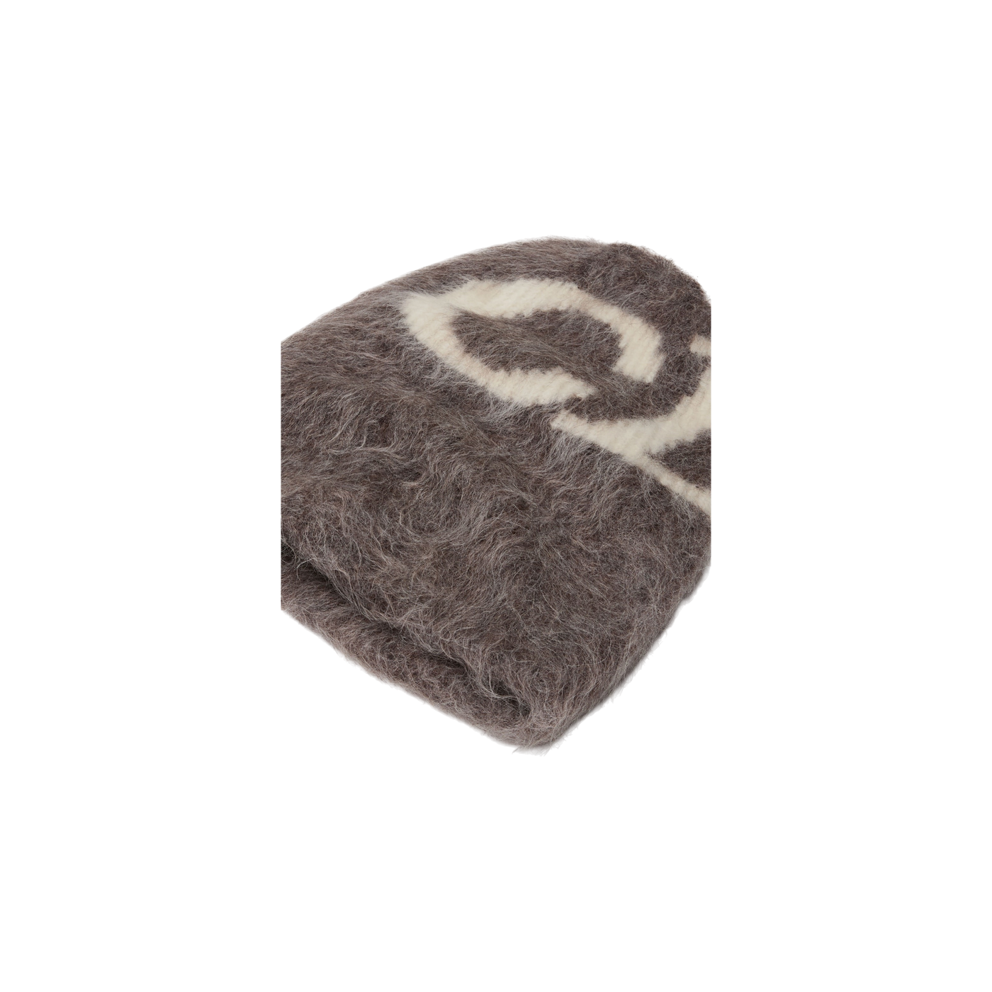 Cole Buxton Alpaca Beanie Taupe / Cream