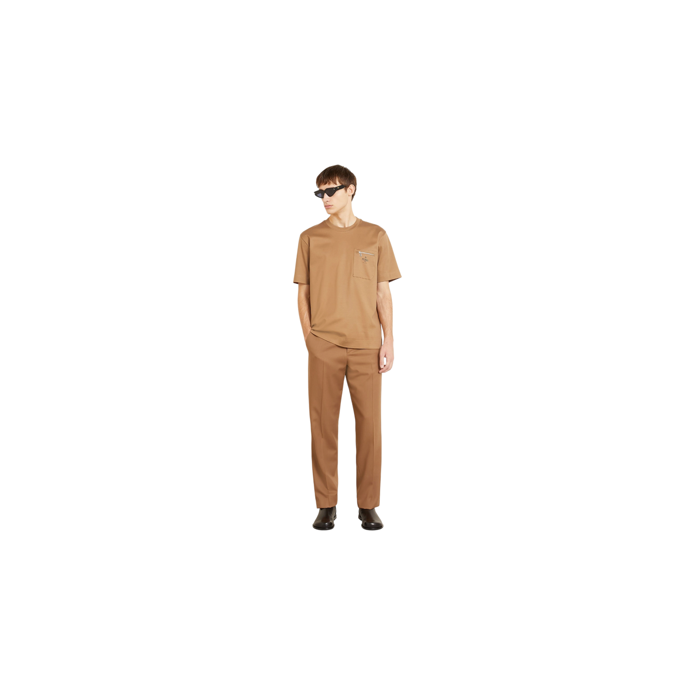 Fendi T-shirt Brown