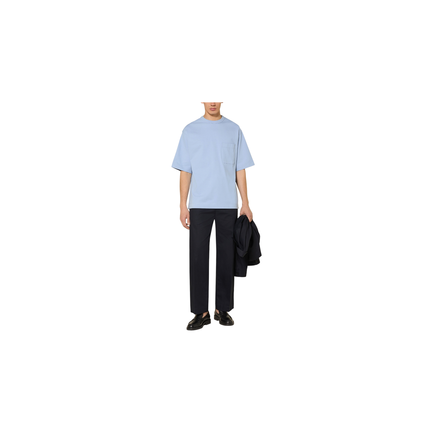 COS Oversized Shirt Light Blue