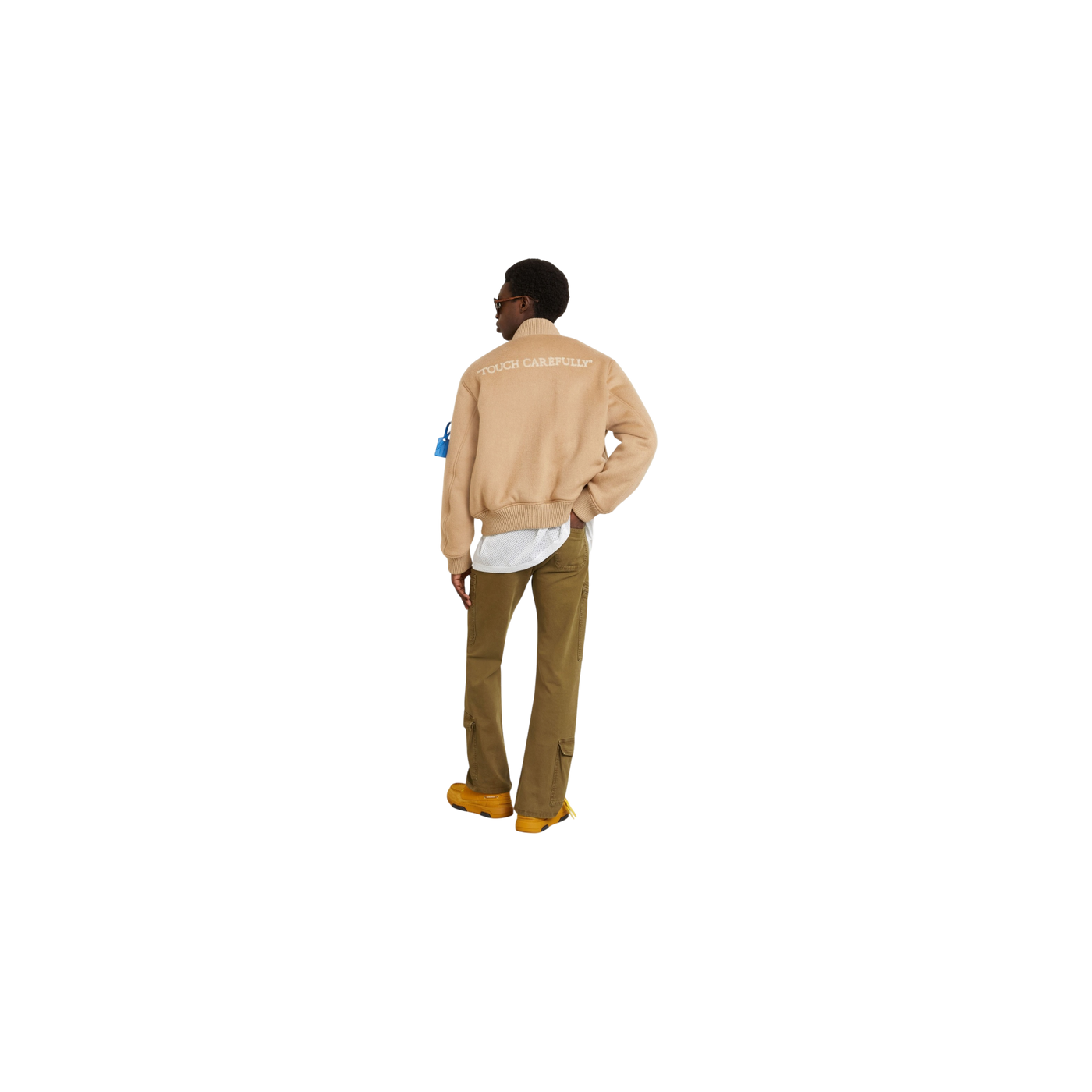 Off-White Gothic Cargo Pants Regular Fit Khaki
