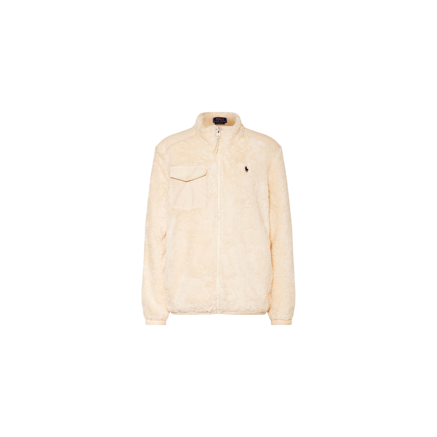 Polo Ralph Lauren Teddy Fur Jacket Cream