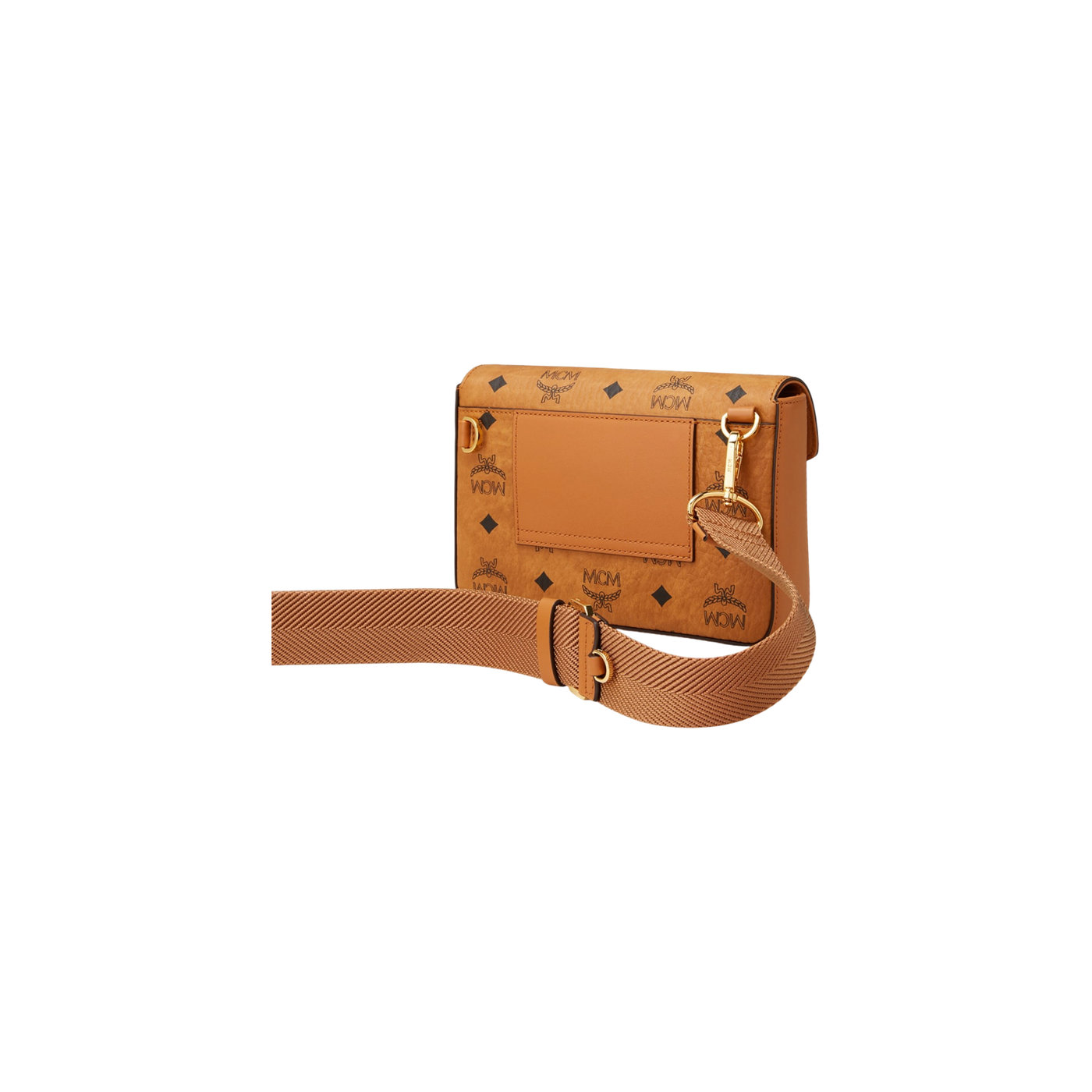 Mcm Mcm Viktor Crossbody Bag Can Be Worn As A Waist Bag Cognac