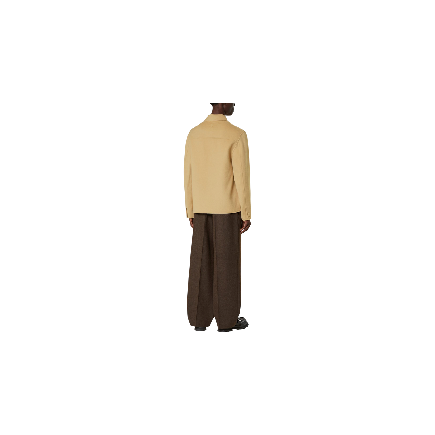 Ami Paris Overshirt Camel