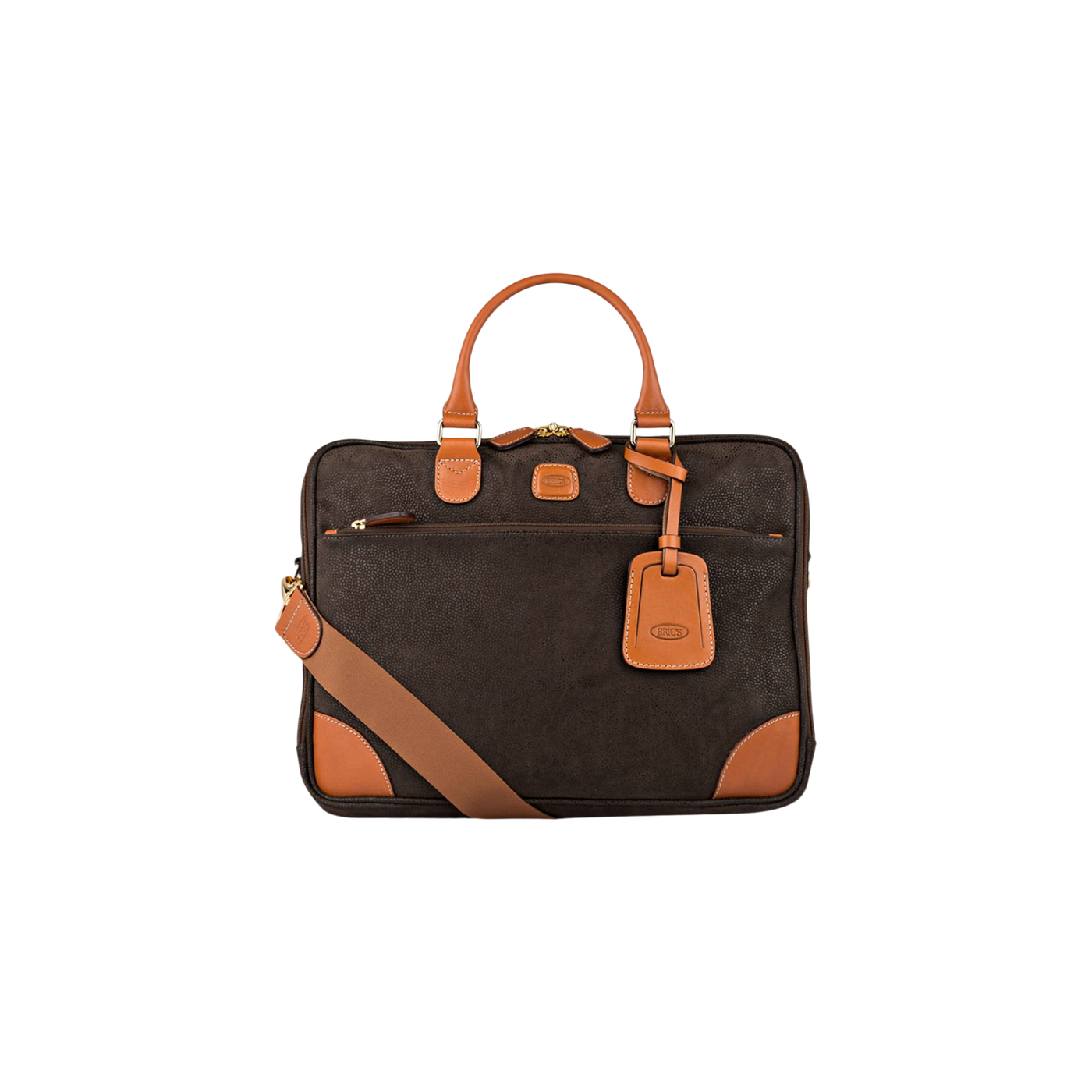 Bric's Laptop Bag Life Dark Brown