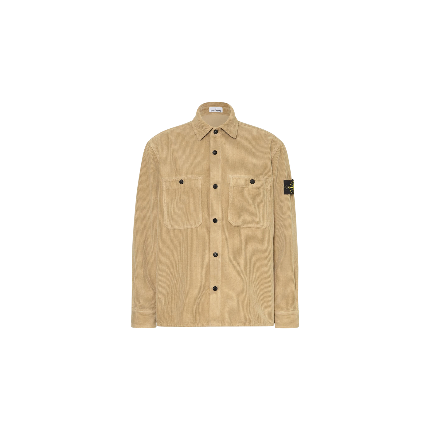 Stone Island Corduroy Overshirt Beige