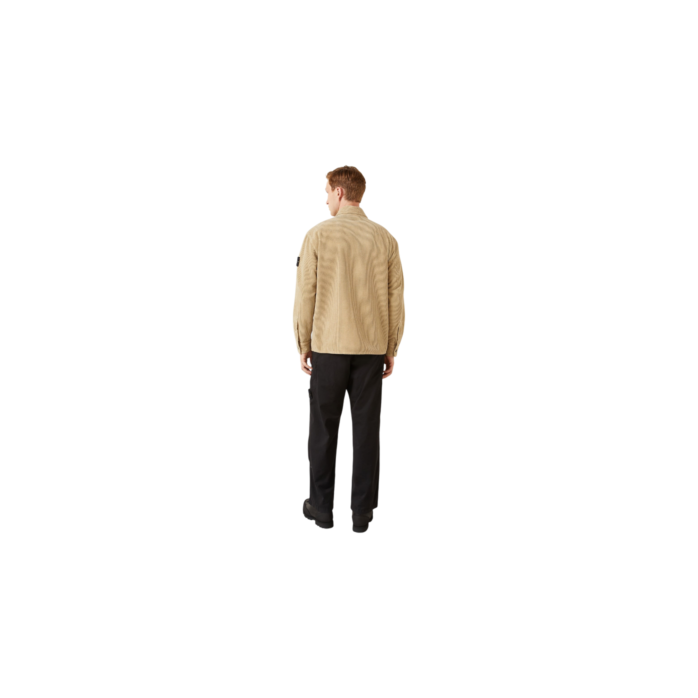 Stone Island Corduroy Overshirt Beige