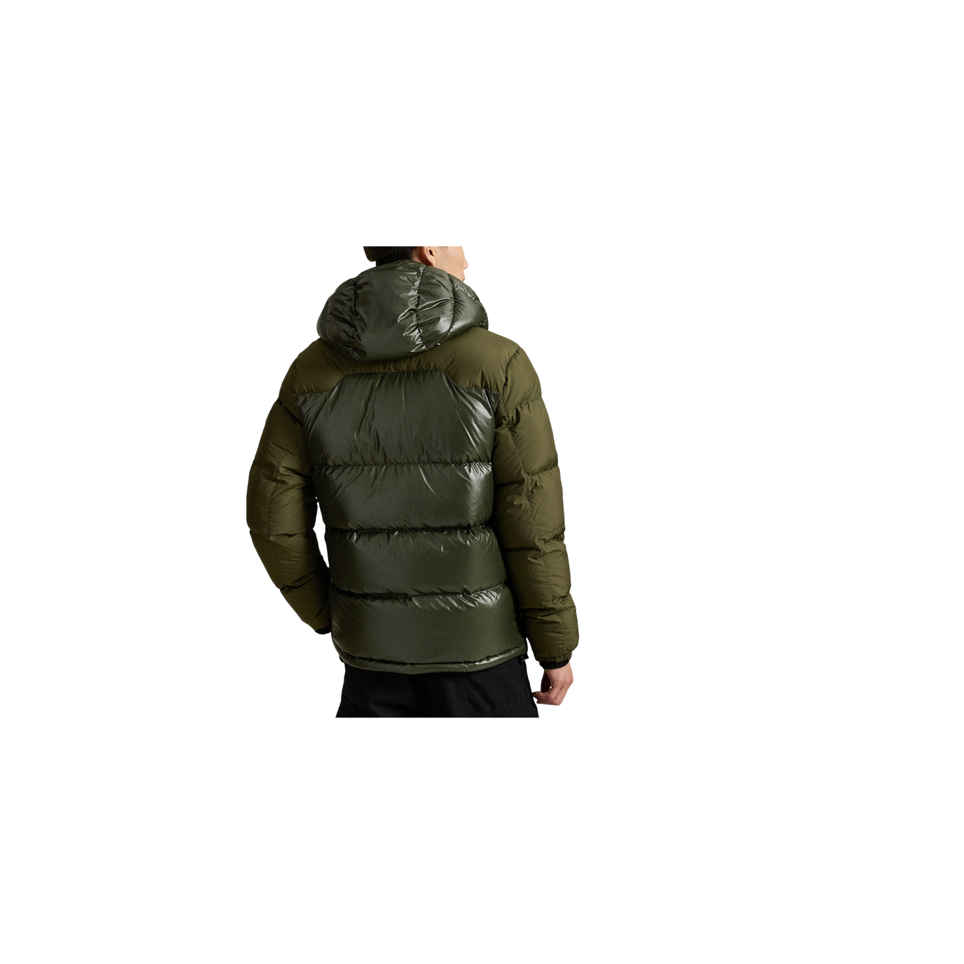 Polo Ralph Lauren Gorham Down Jacket With Detachable Hood Olive